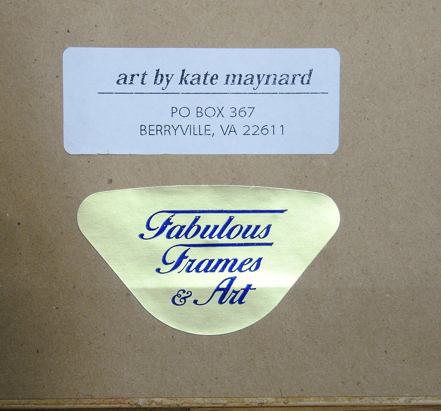 Kate Maynard Watercolor on Paper of Italian Landscape