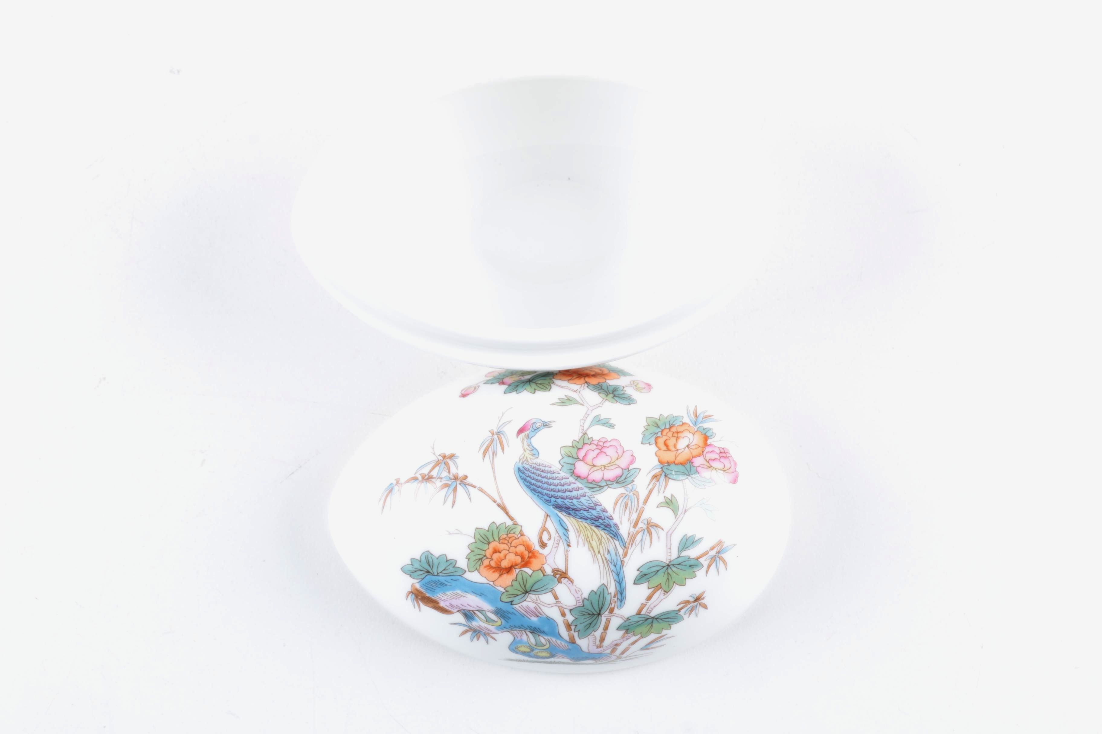 Three Porcelain Trinket Boxes Including Wedgwood