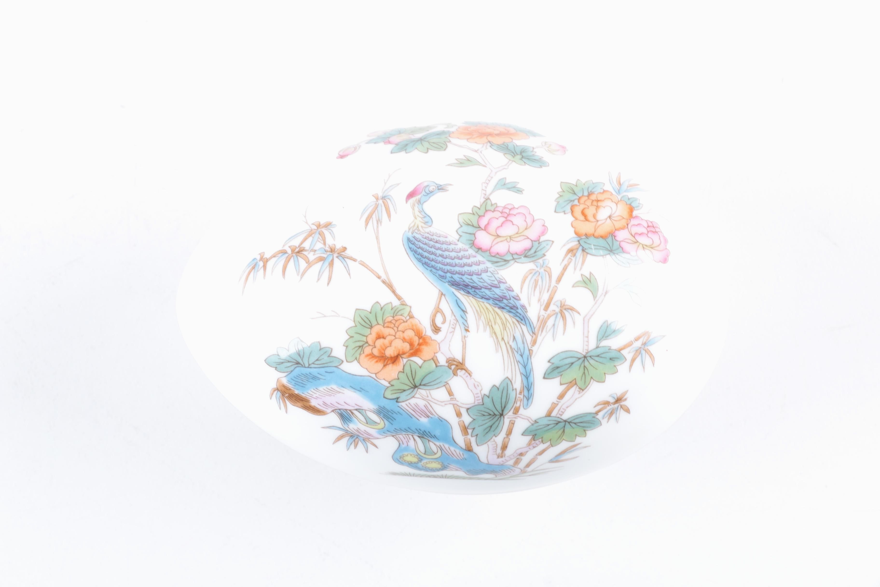 Three Porcelain Trinket Boxes Including Wedgwood