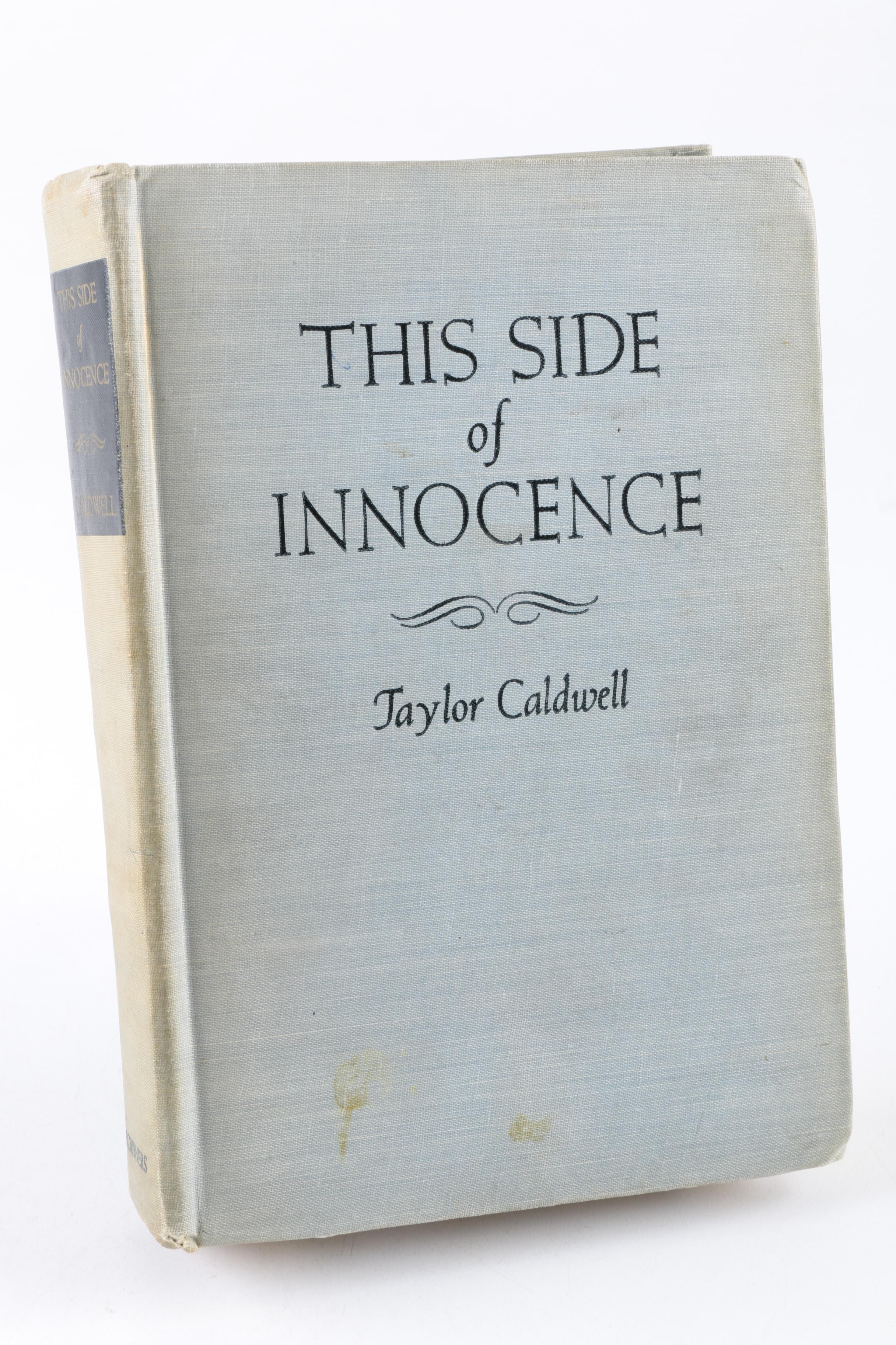1946 First Edition "This Side of Innocence" by Taylor Caldwell