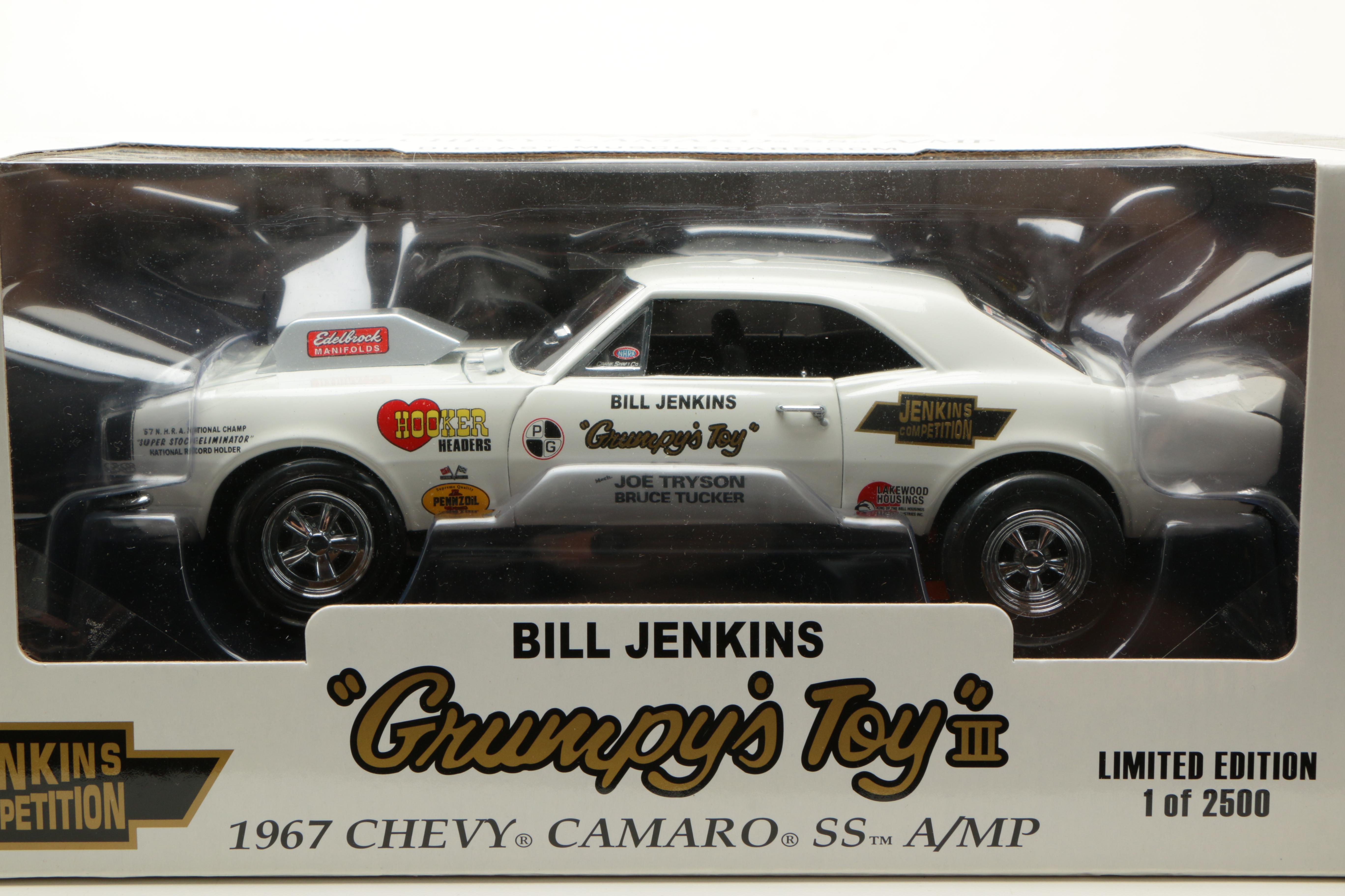 "Grumpy's Toy" 1967 Chevy Camao SS Die-Cast Car Models