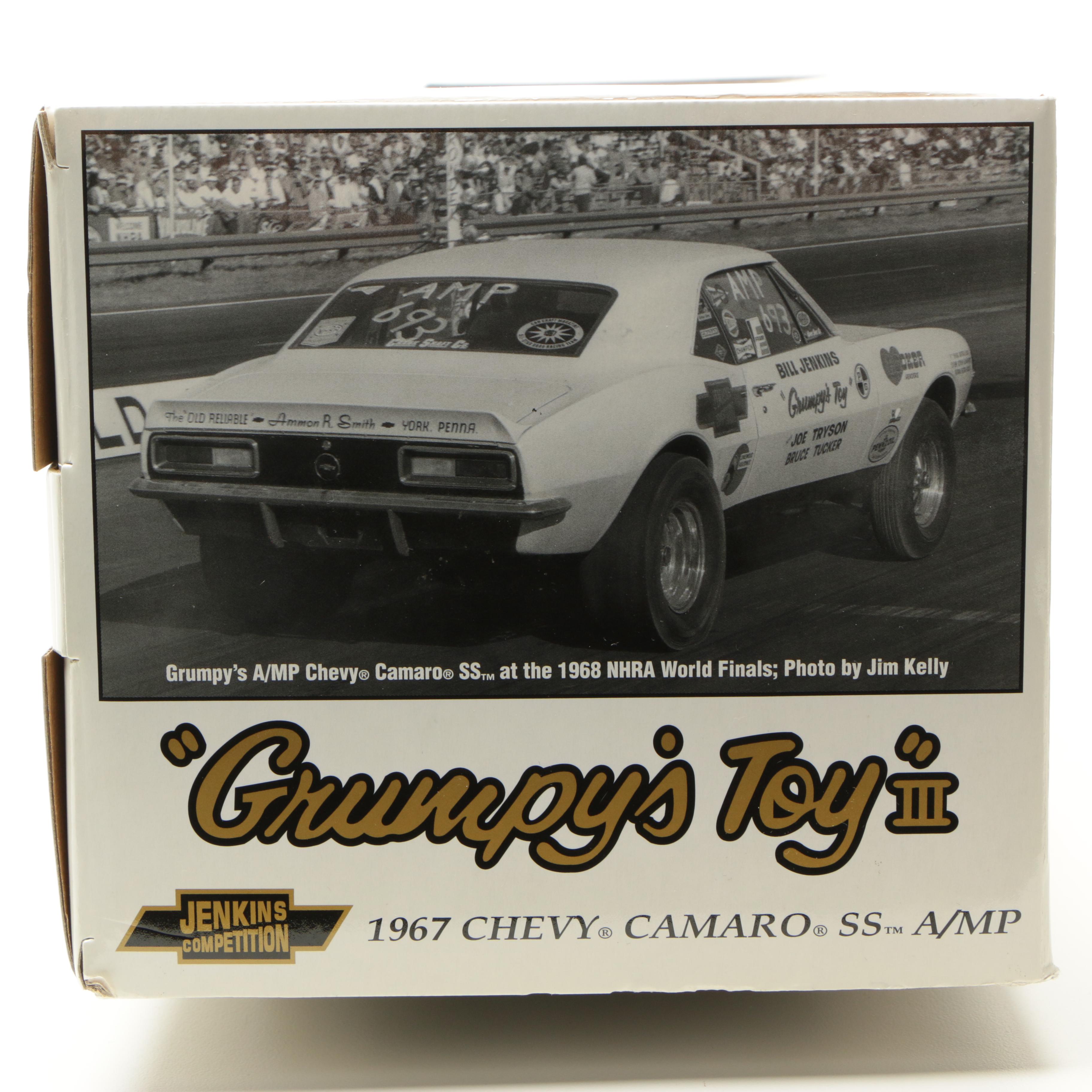 "Grumpy's Toy" 1967 Chevy Camao SS Die-Cast Car Models