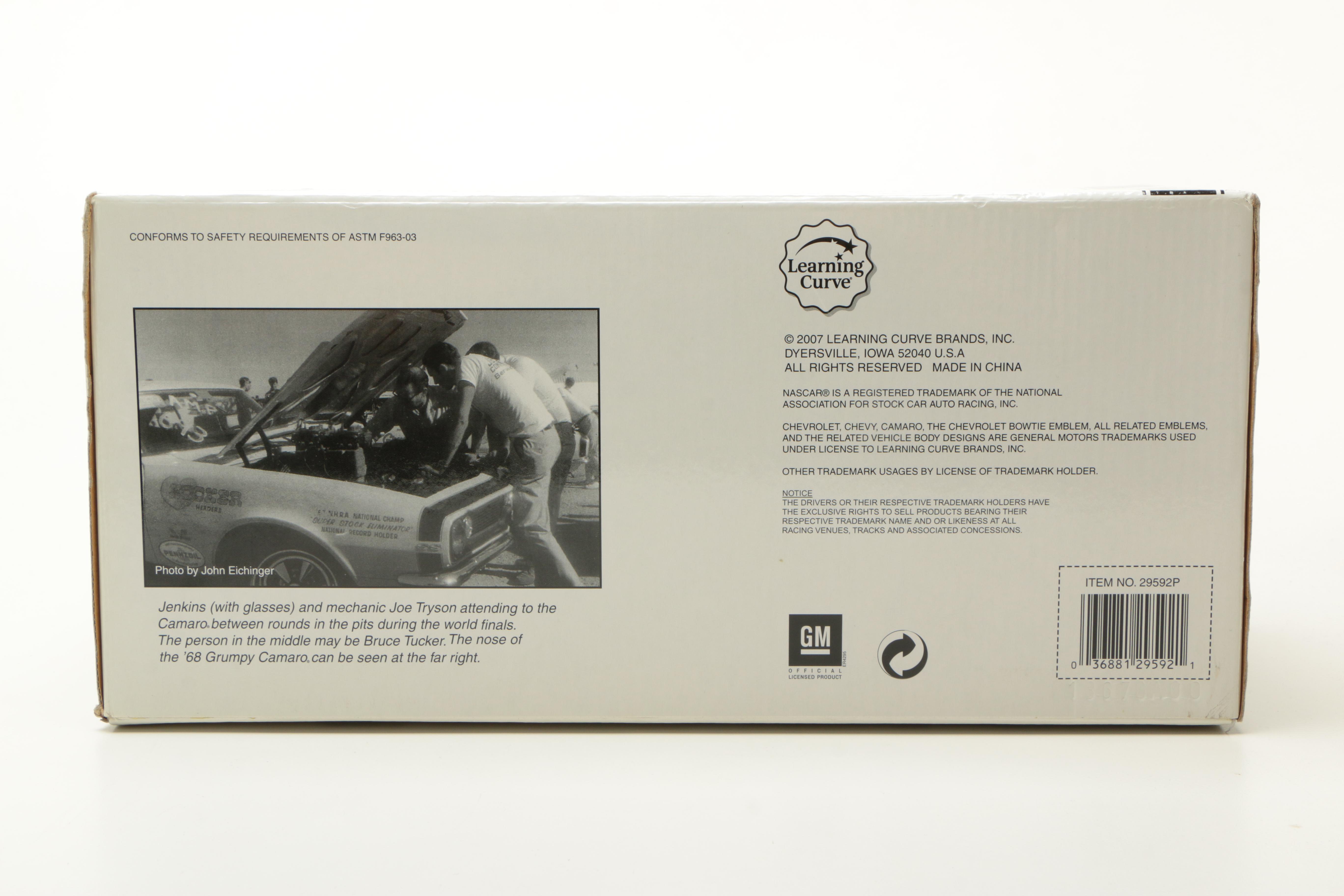 "Grumpy's Toy" 1967 Chevy Camao SS Die-Cast Car Models