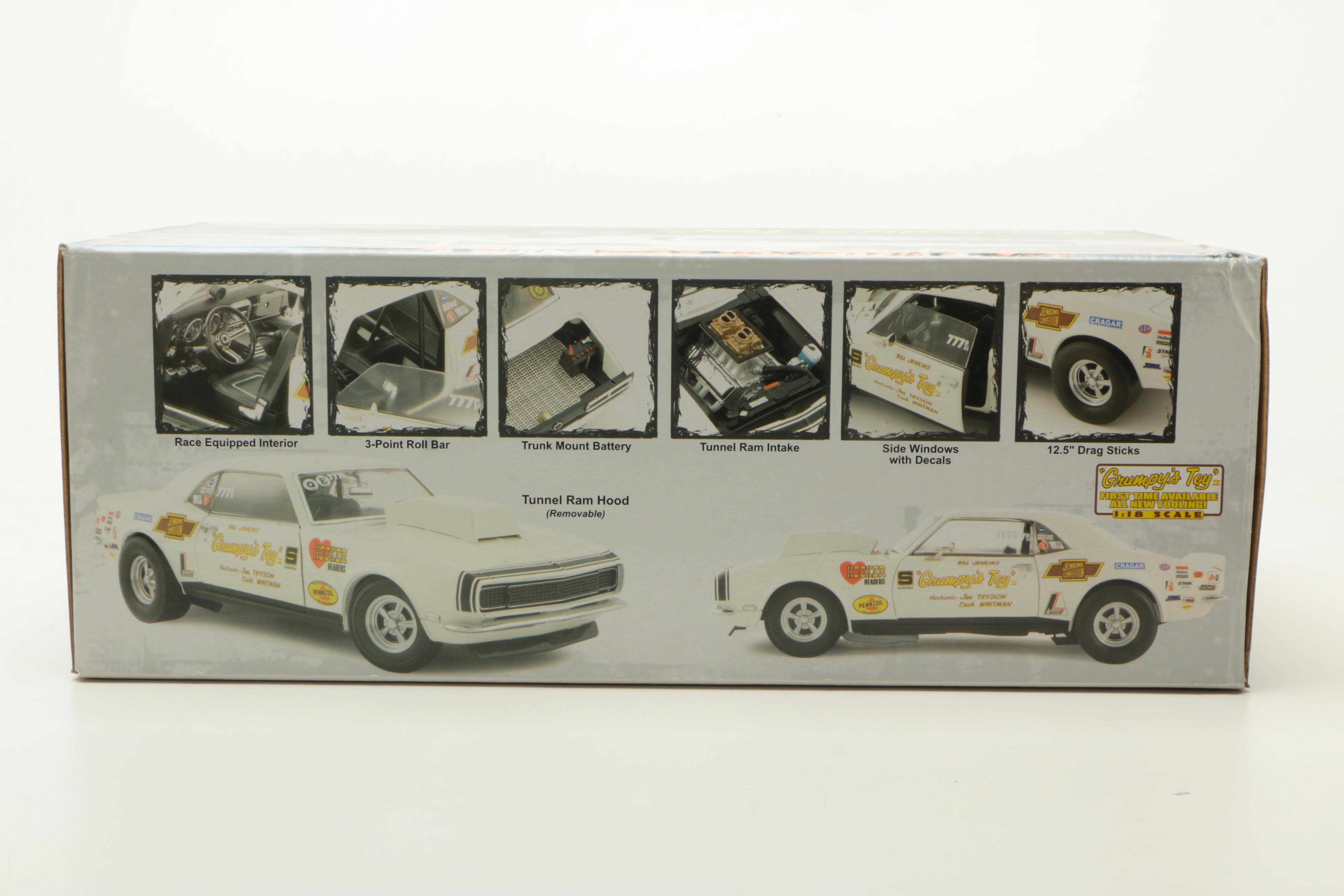 "Grumpy's Toy" 1967 Chevy Camao SS Die-Cast Car Models