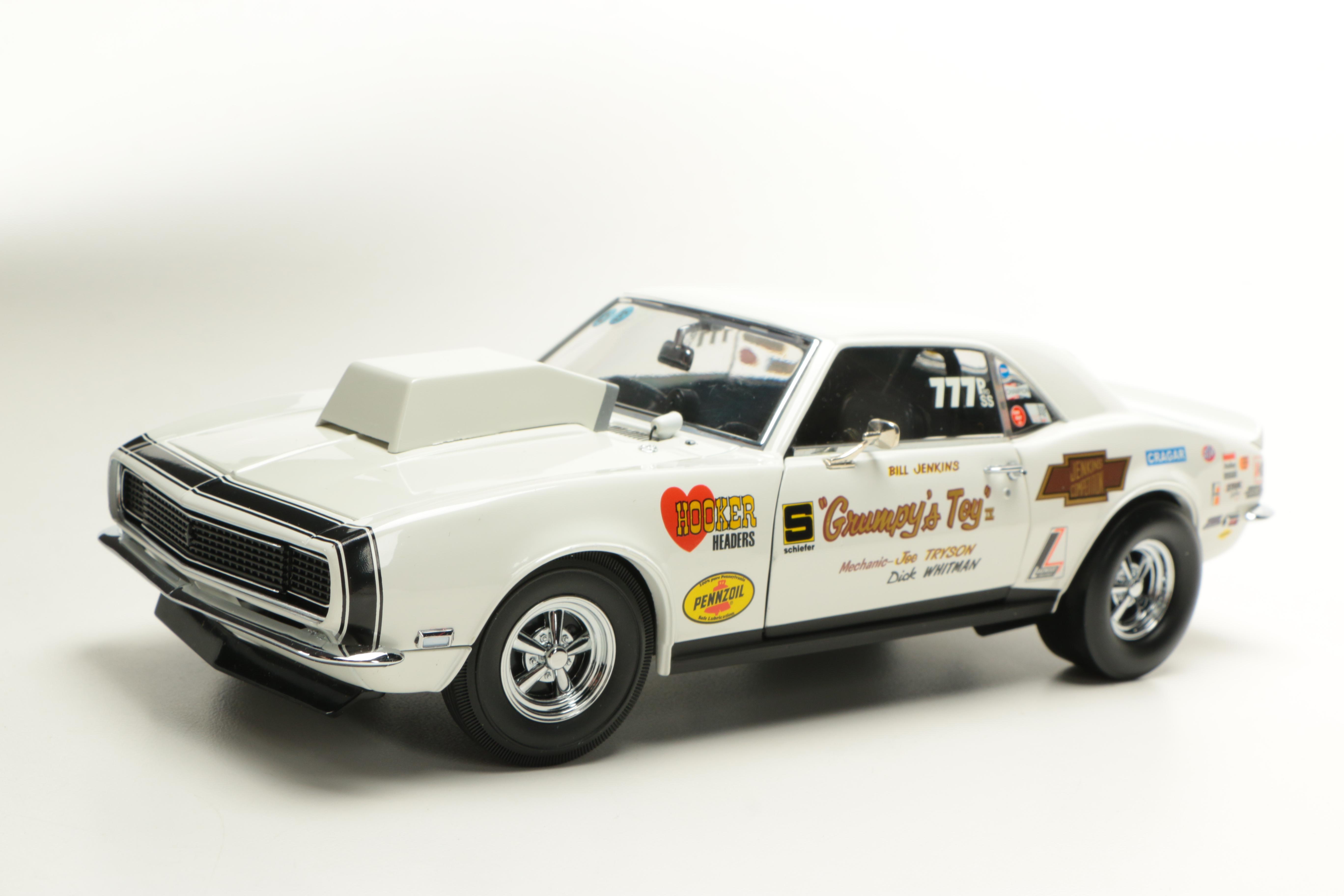 "Grumpy's Toy" 1967 Chevy Camao SS Die-Cast Car Models