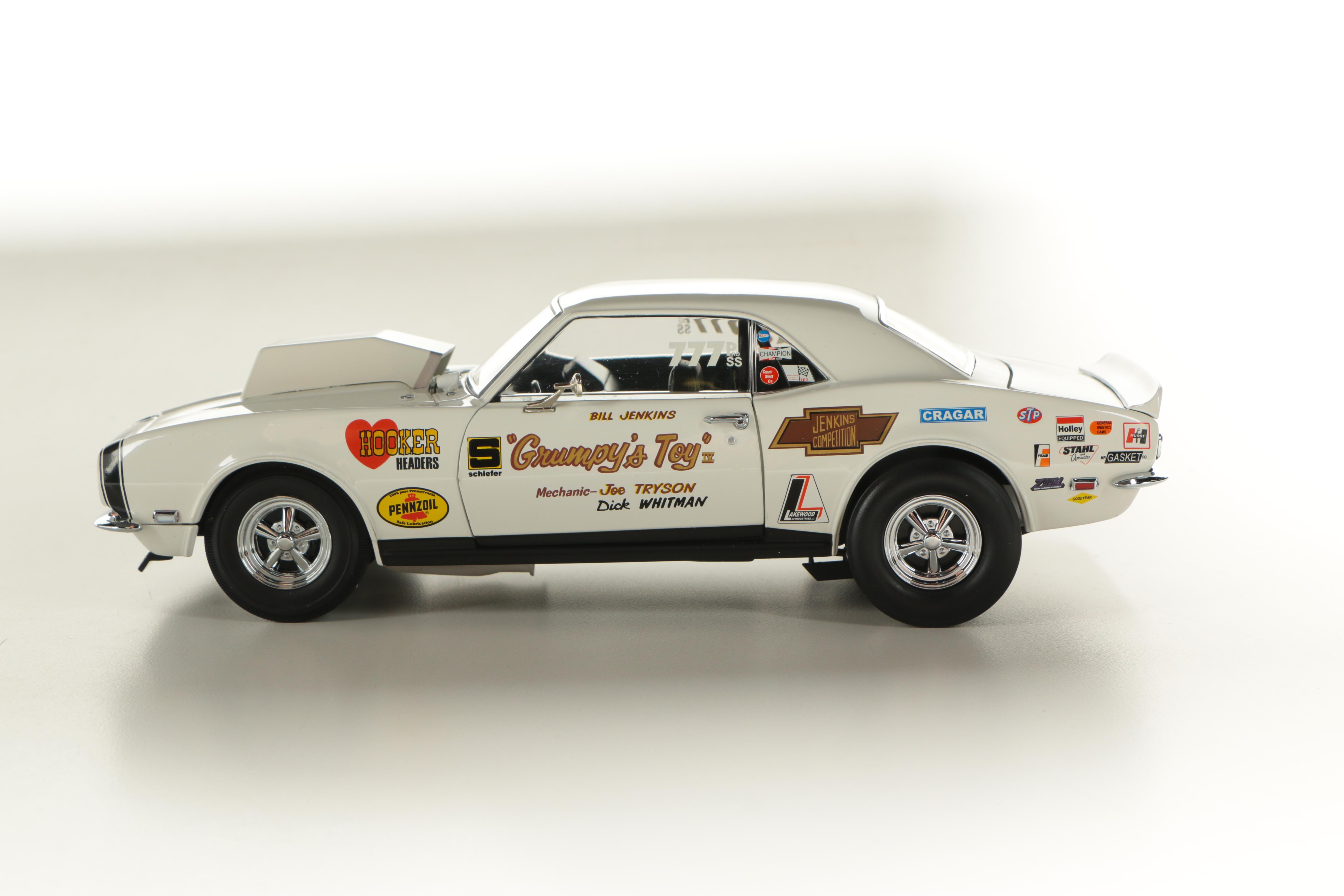 "Grumpy's Toy" 1967 Chevy Camao SS Die-Cast Car Models