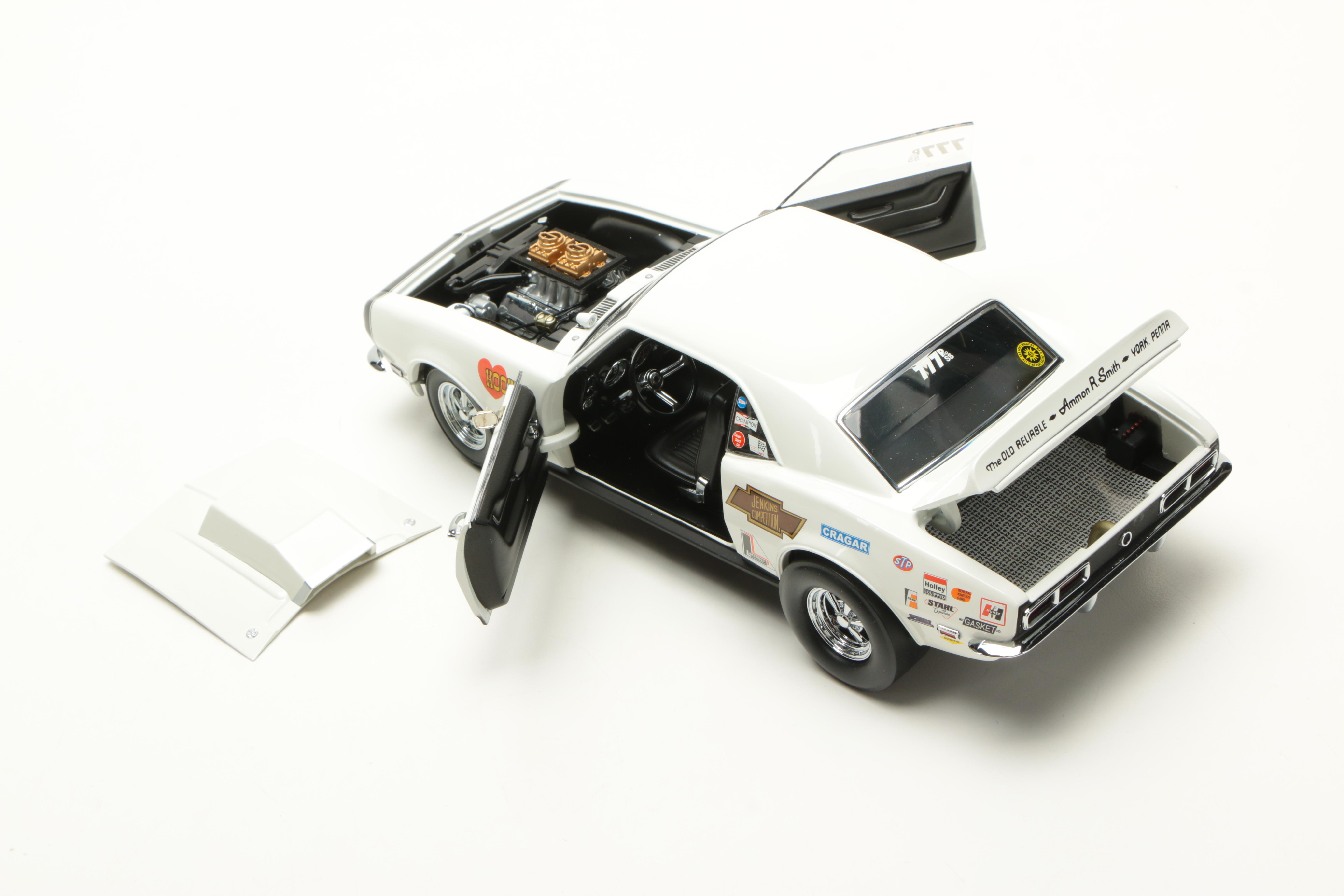 "Grumpy's Toy" 1967 Chevy Camao SS Die-Cast Car Models