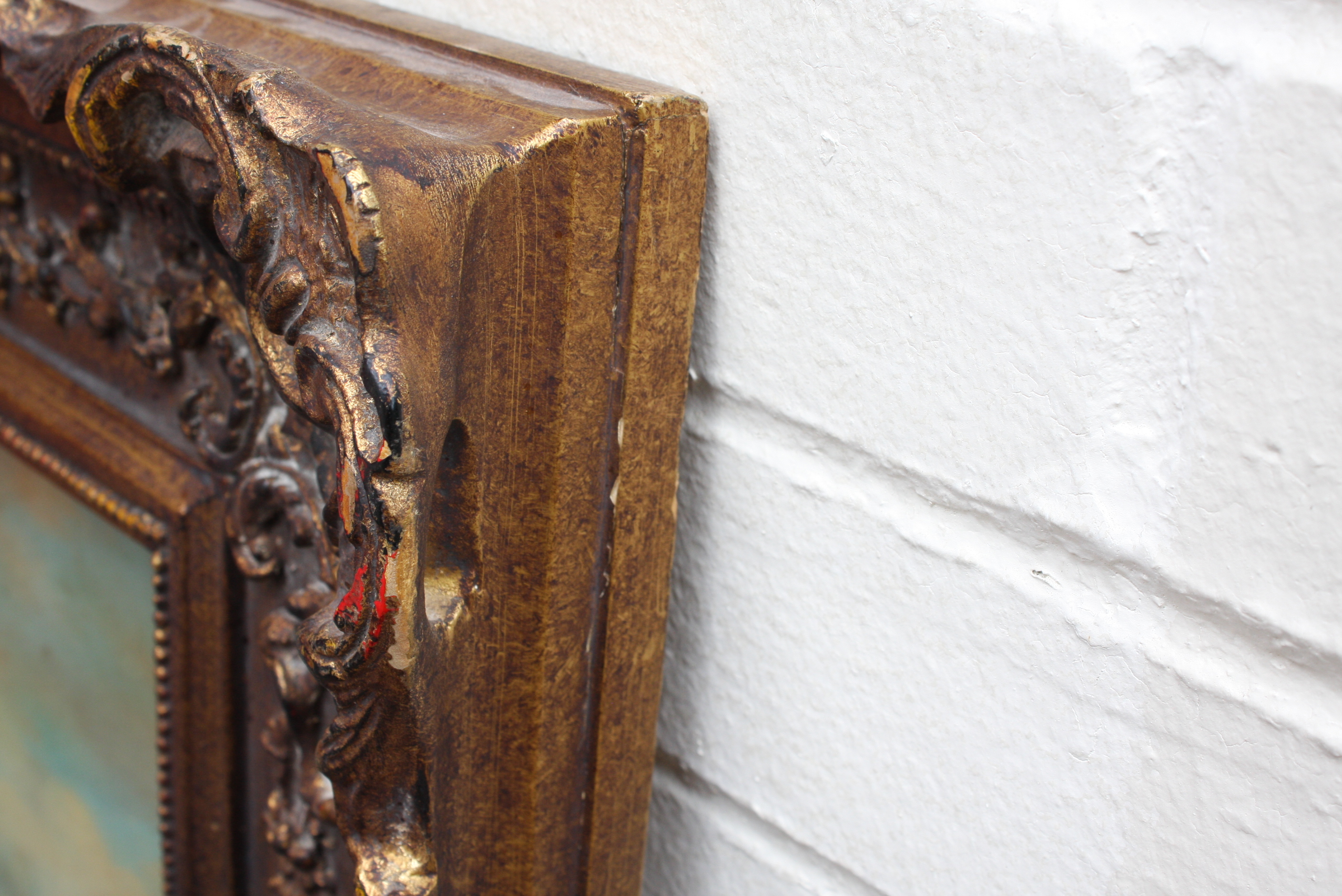 Copy Oil Painting After "William Cecil Riding a Mule"