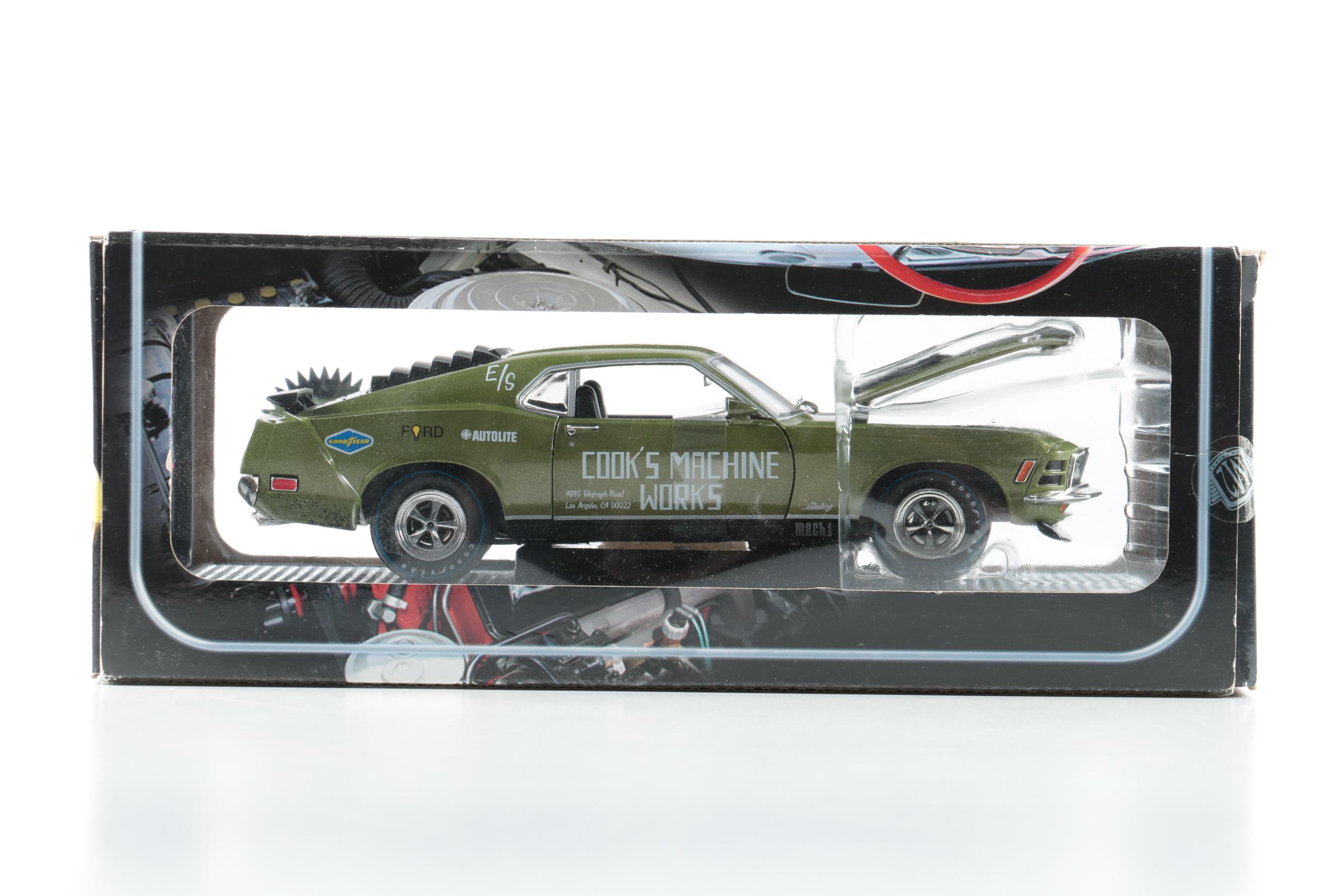 M2 1970s Ford Mercury and Plymouth Barracuda Die Cast Cars