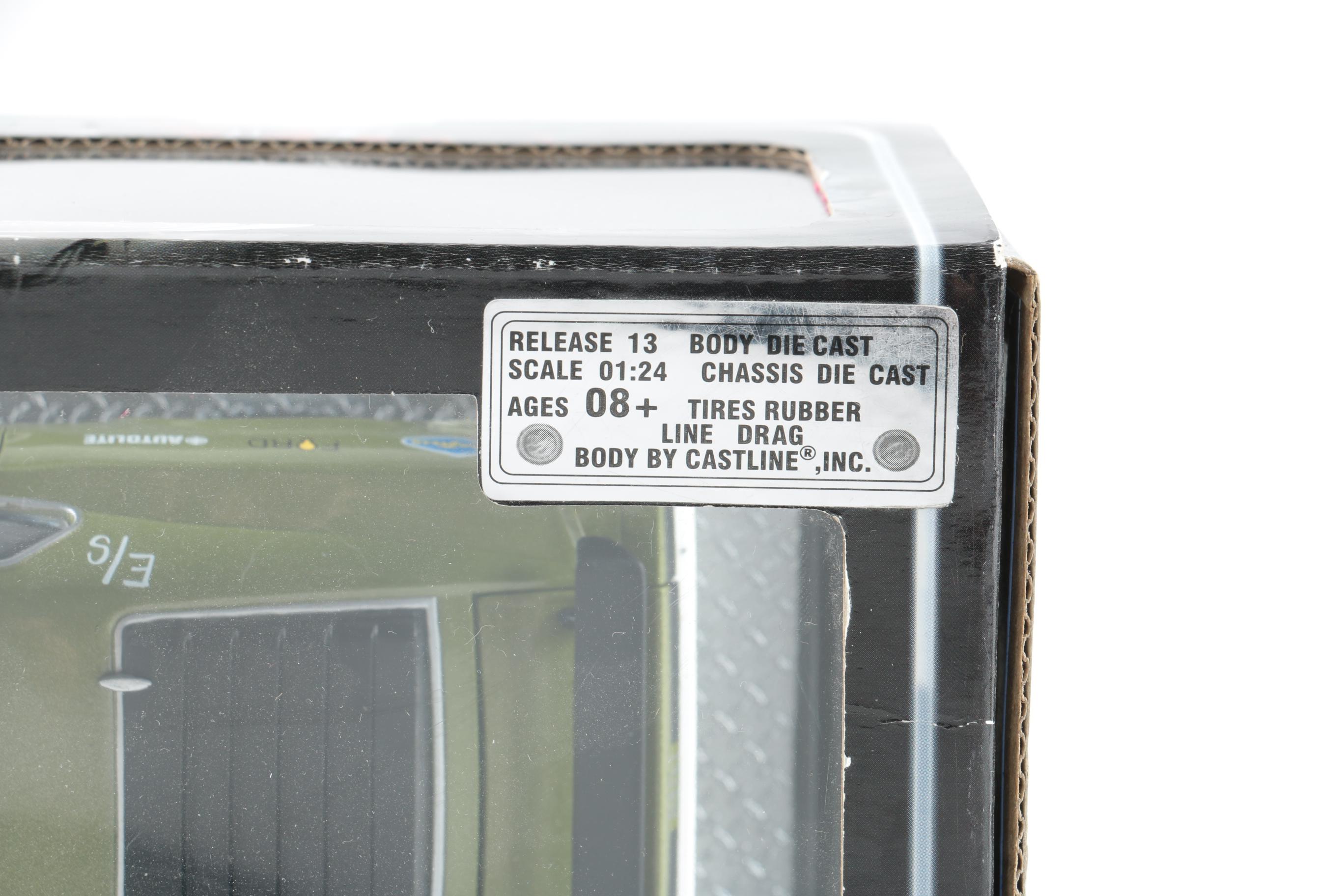 M2 1970s Ford Mercury and Plymouth Barracuda Die Cast Cars