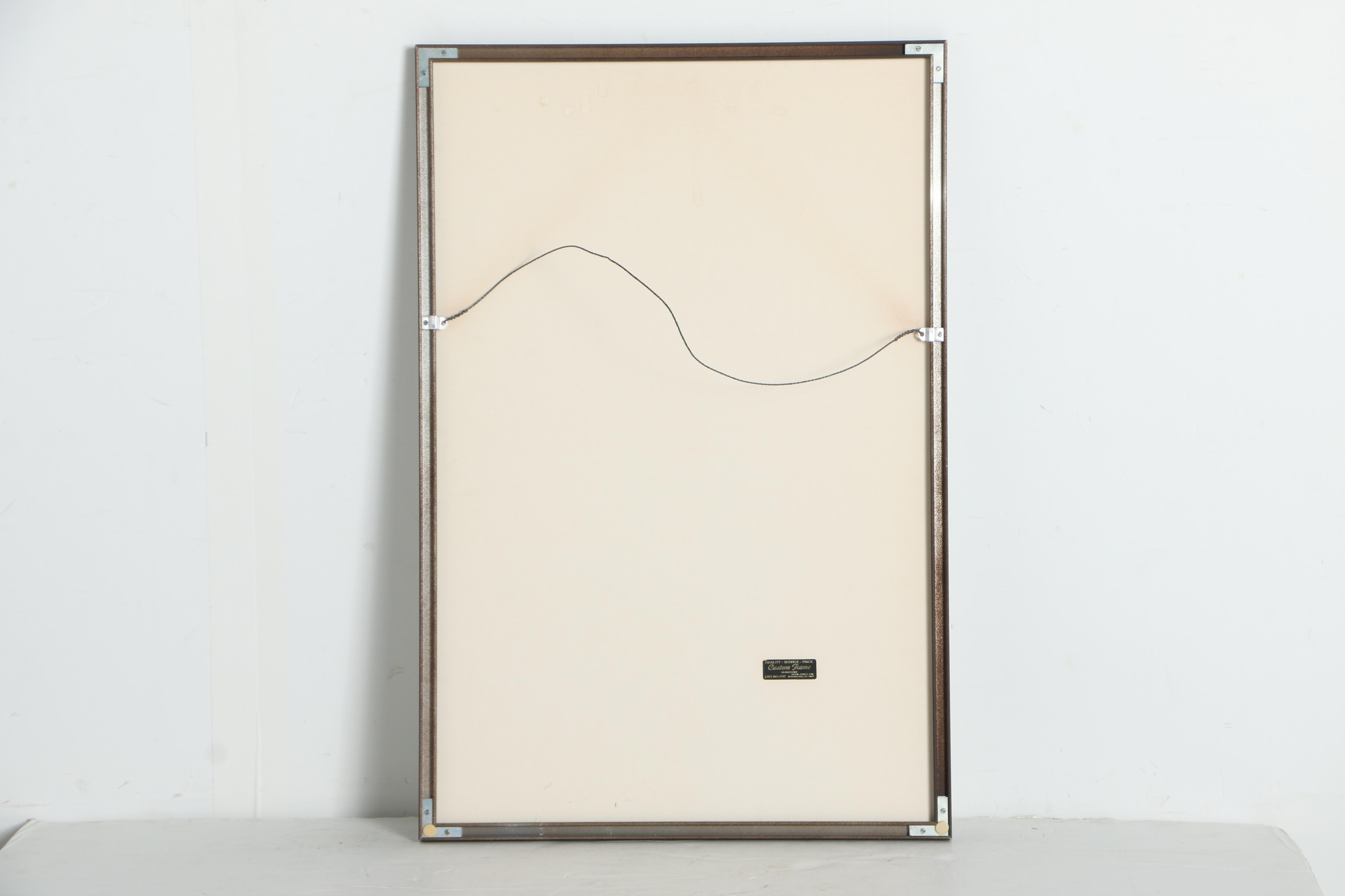 Offset Lithograph Poster for Saul Steinberg at Fondation Maeght