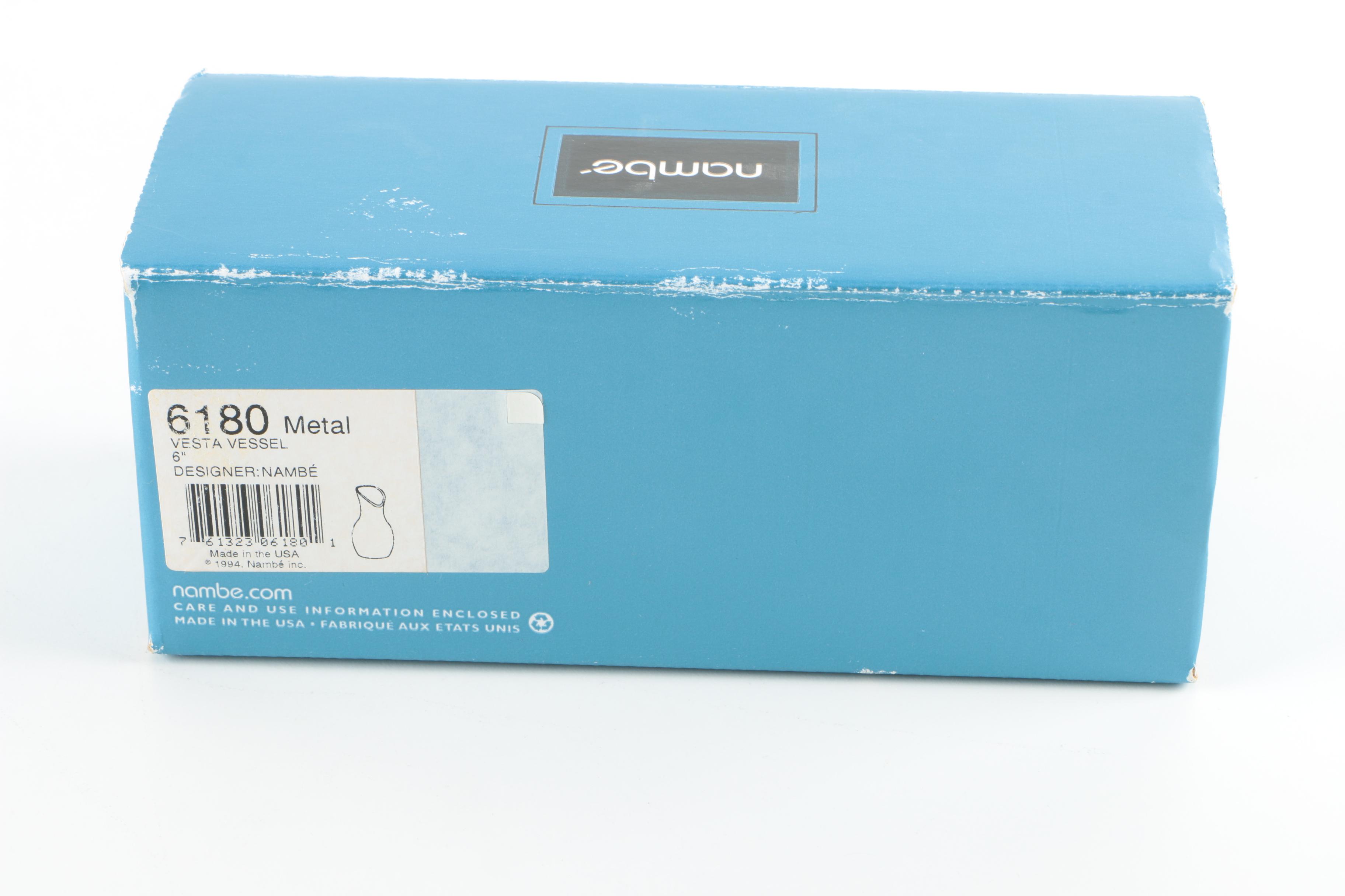 Vintage Nambre "Vesta Vessel" Vase