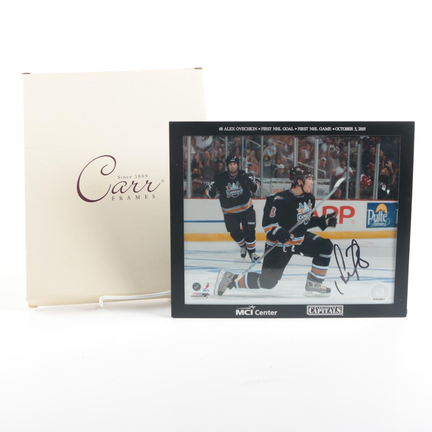 Autographed Alexander Ovechkin Photograph