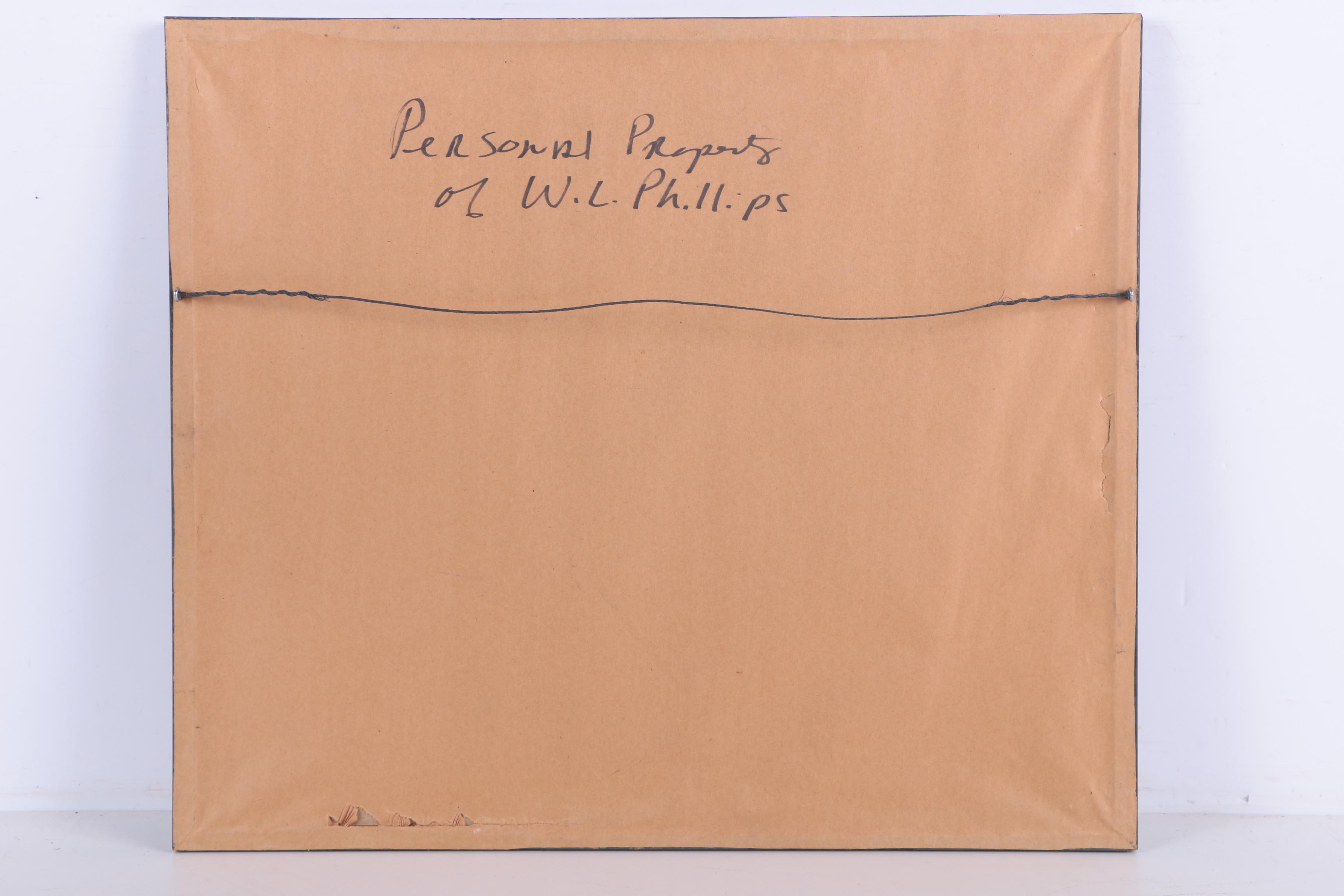 Rex W. Robinson Limited Edition Offset Lithograph of a Storefront