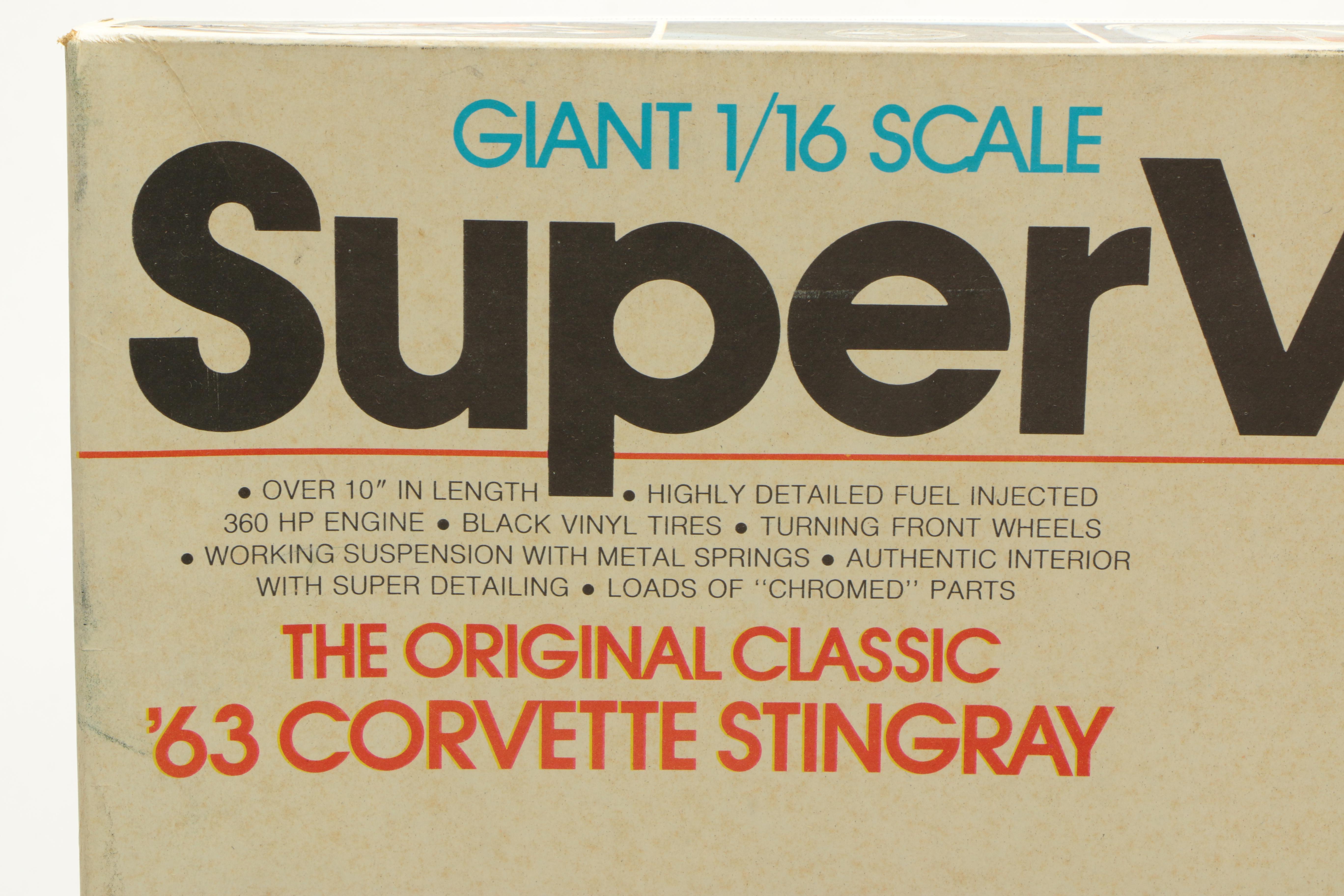 Three Vintage Chevy Die-Cast Car Models