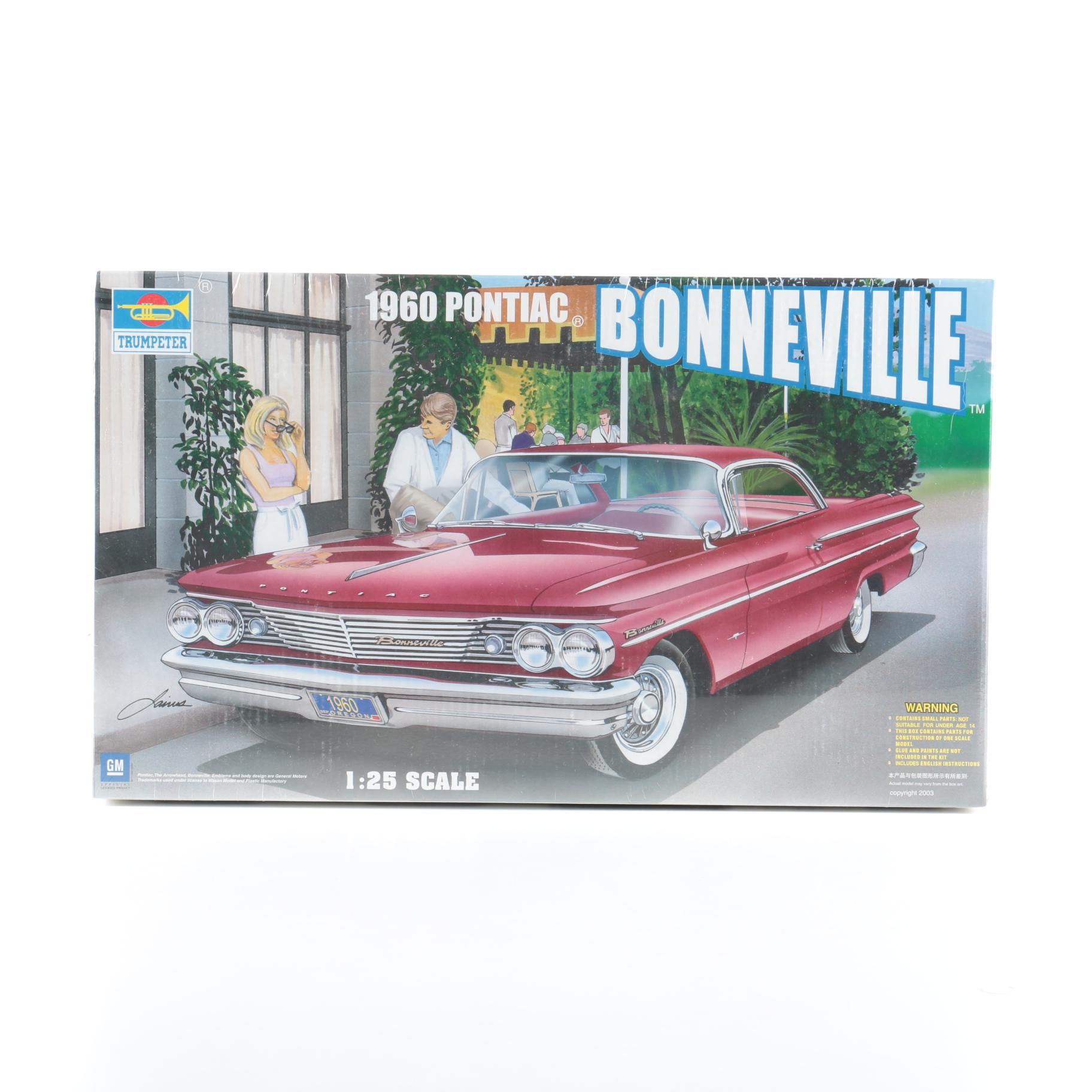 Trumpeter 1960 Pontiac Bonneville Model Kit