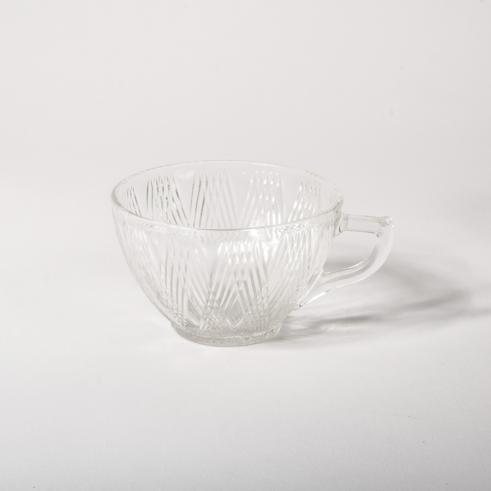 "Starlight Clear" Luncheon Set Hazel Atlas Glass Company