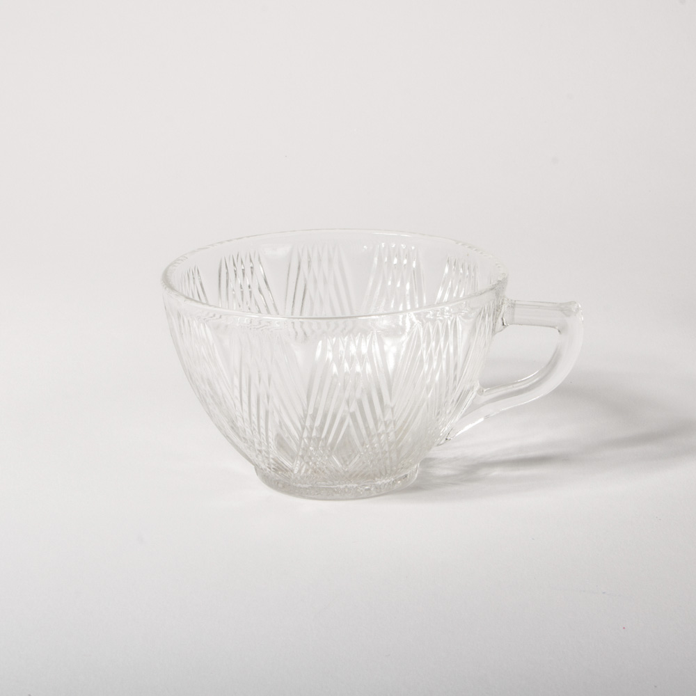 "Starlight Clear" Luncheon Set Hazel Atlas Glass Company