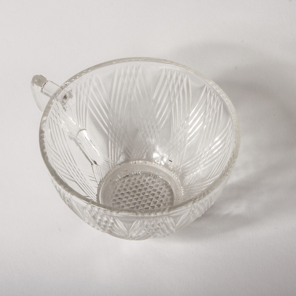 "Starlight Clear" Luncheon Set Hazel Atlas Glass Company