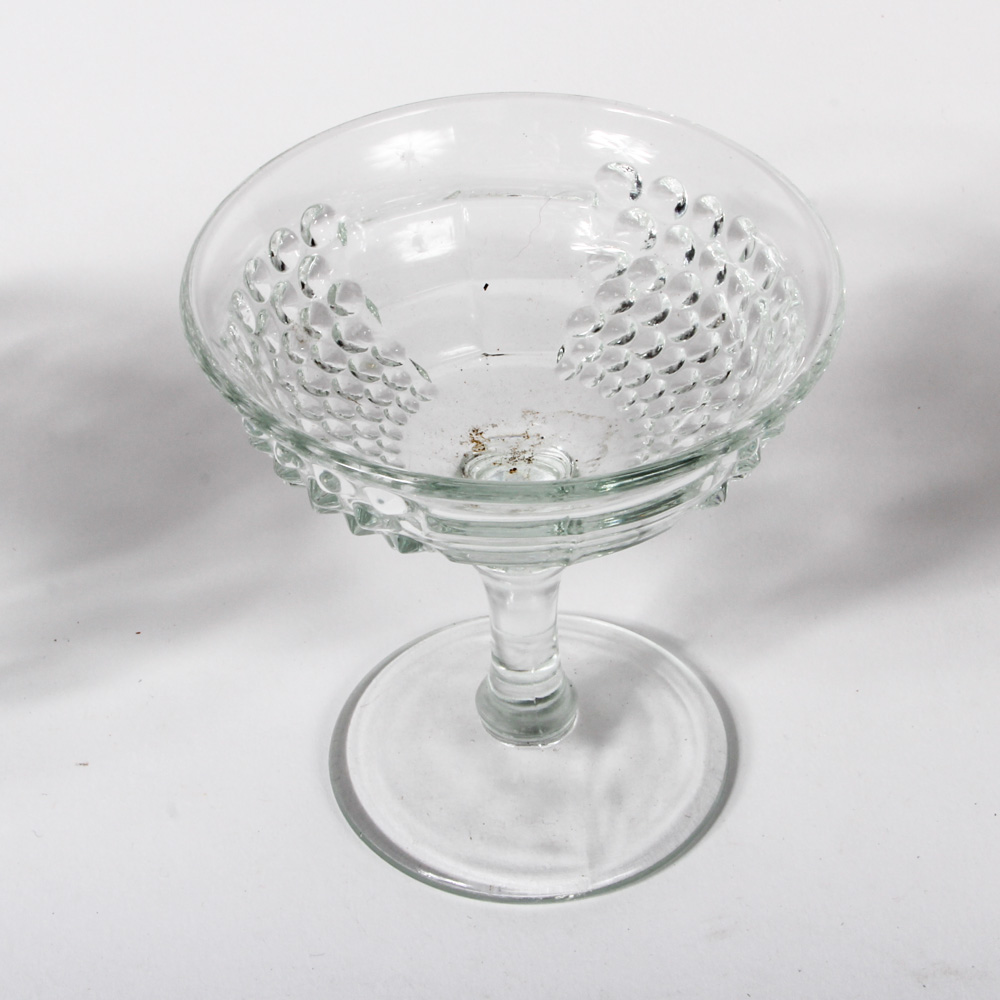 Assortment of Pressed Glass Featuring Fenton