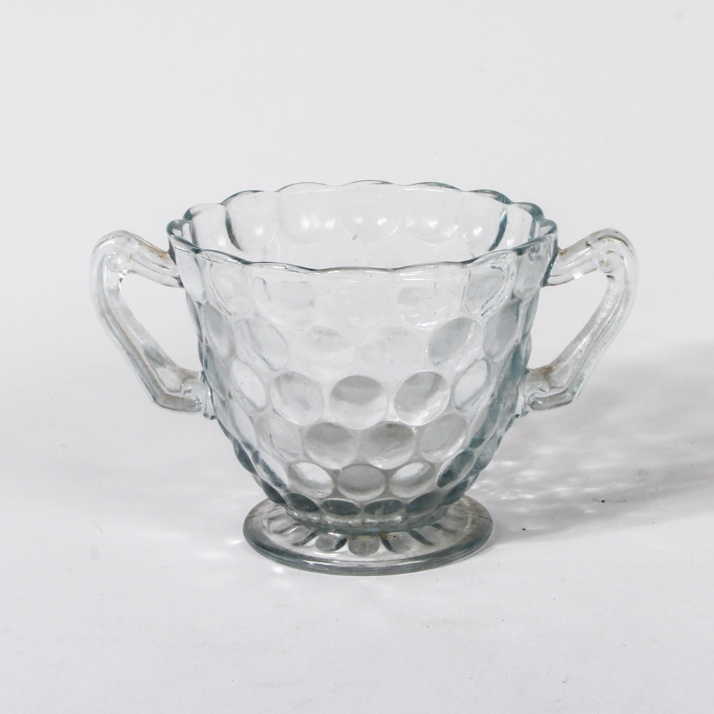 Assortment of Pressed Glass Featuring Fenton