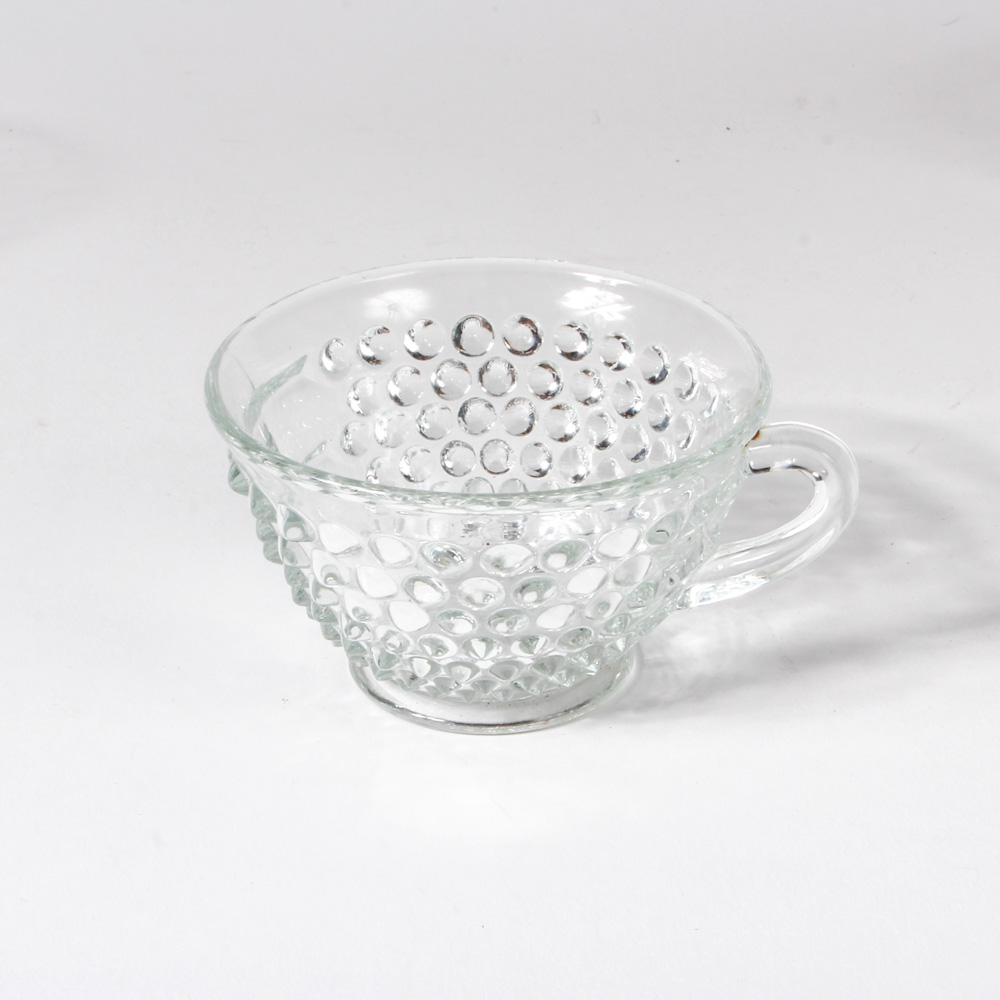 Assortment of Pressed Glass Featuring Fenton