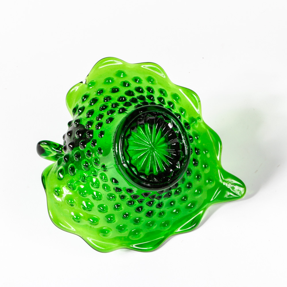 Assortment of Pressed Glass Featuring Fenton