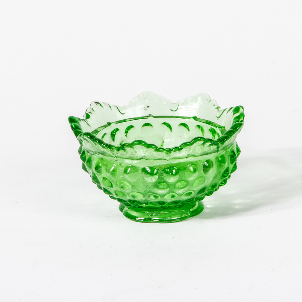 Assortment of Pressed Glass Featuring Fenton