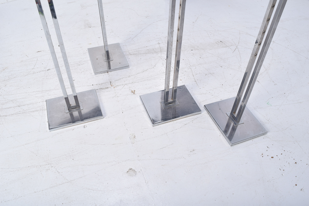 Commercial T-Folding Clothing Racks