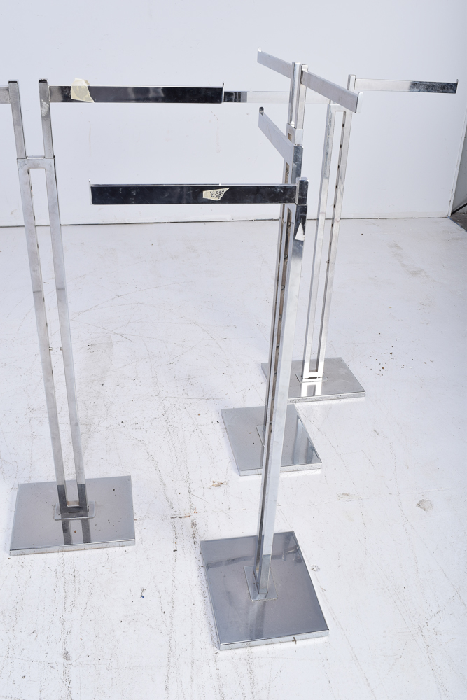 Commercial T-Folding Clothing Racks