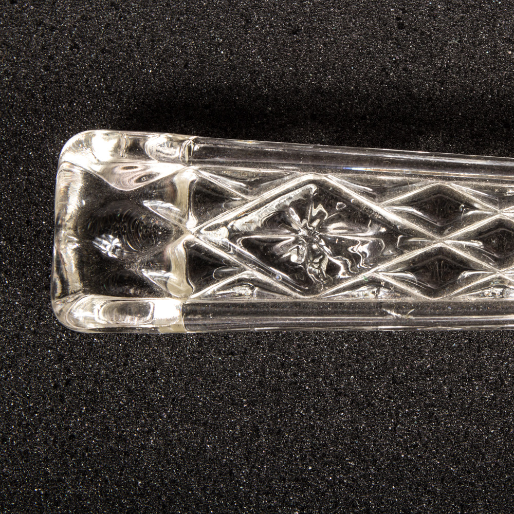 Assortment of Pressed Glass Serving Pieces