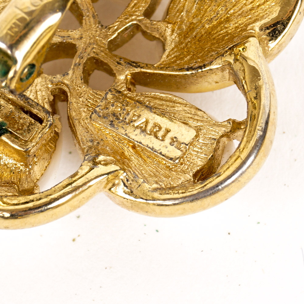 Trifari Gold Tone Costume Jewelry Collection