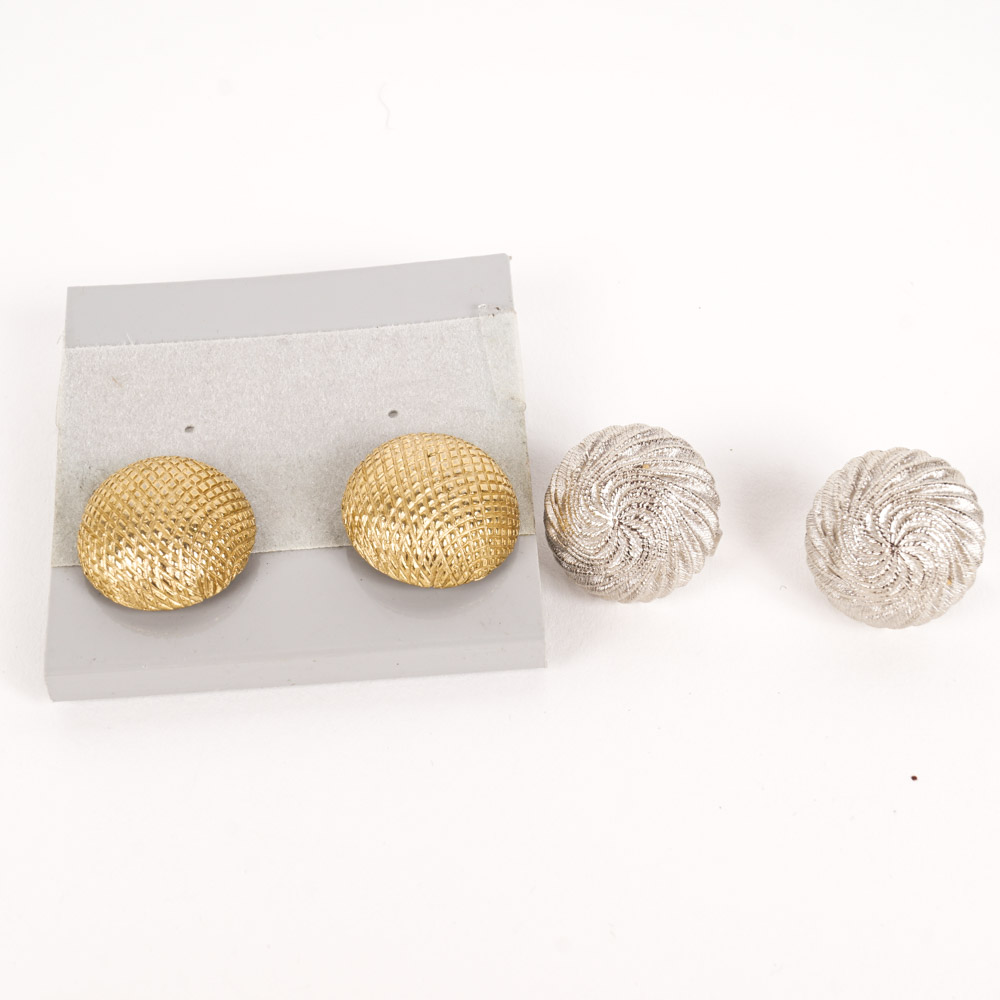 Trifari Gold Tone Costume Jewelry Collection