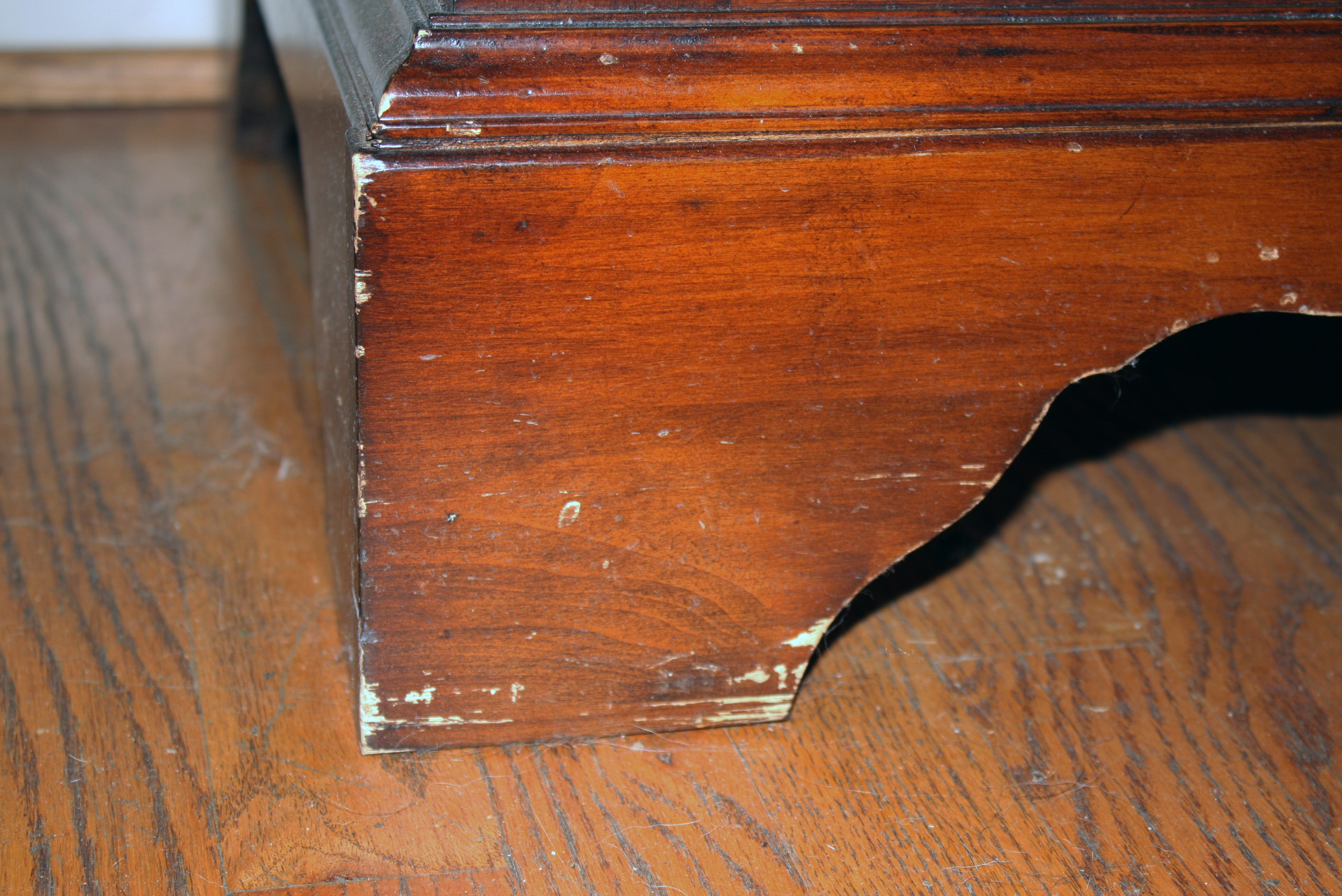 Vintage Mixed Wood Armoire