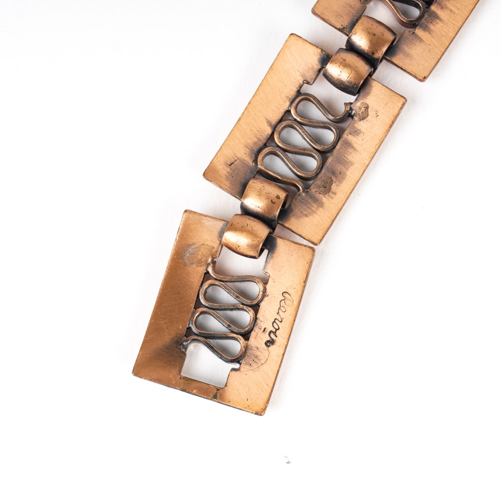 Vintage Renoir Copper Tone Metal Jewelry