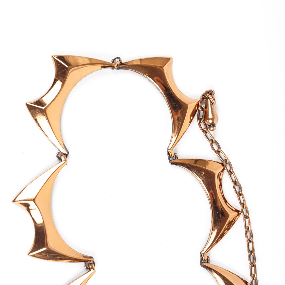 Vintage Renoir Copper Tone Metal Jewelry