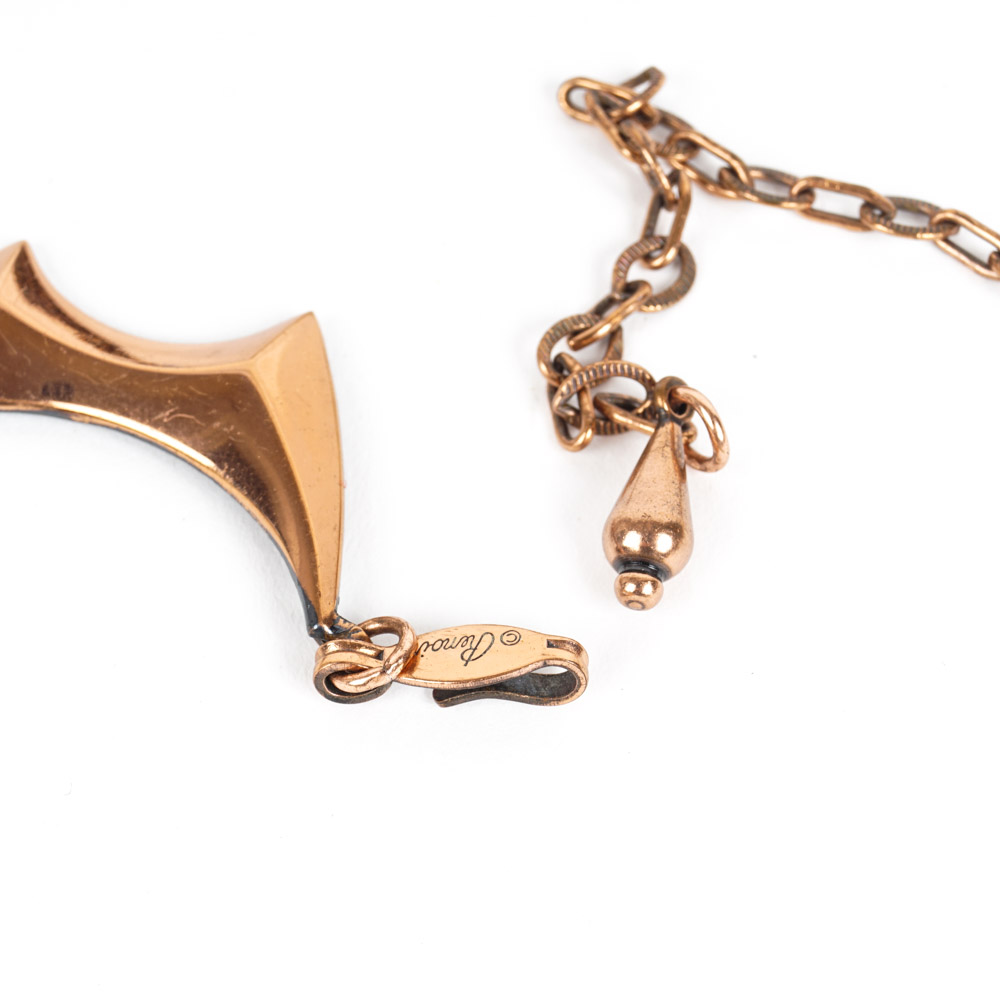 Vintage Renoir Copper Tone Metal Jewelry