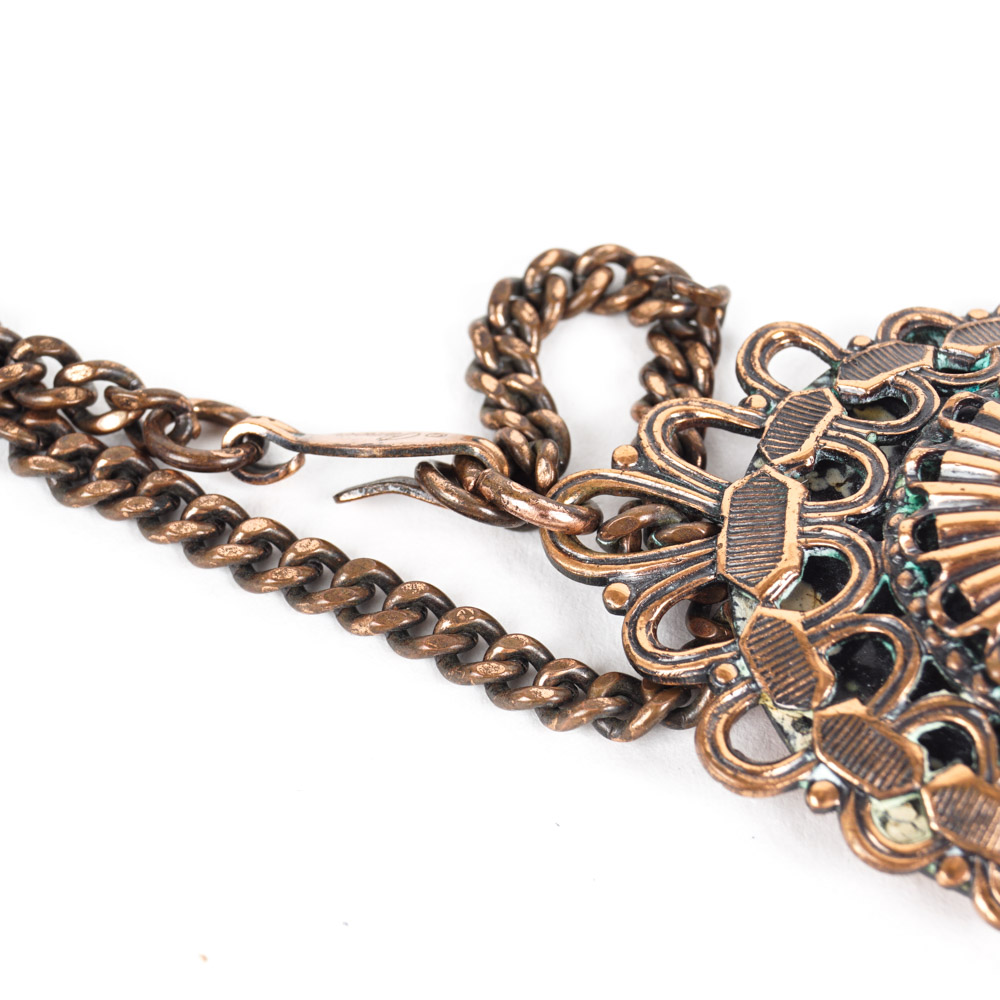 Vintage Renoir Copper Tone Metal Jewelry