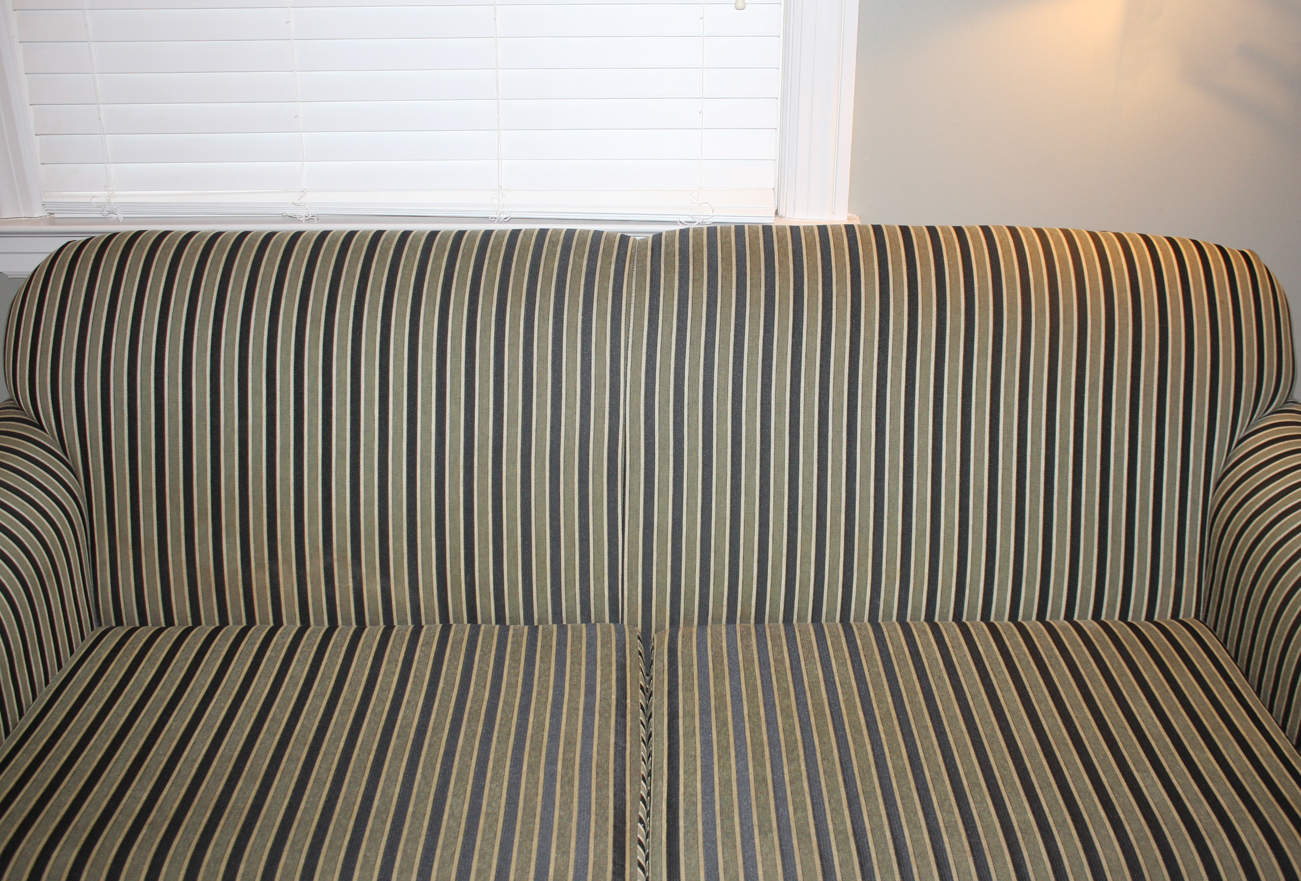 Striped Sleeper Sofa