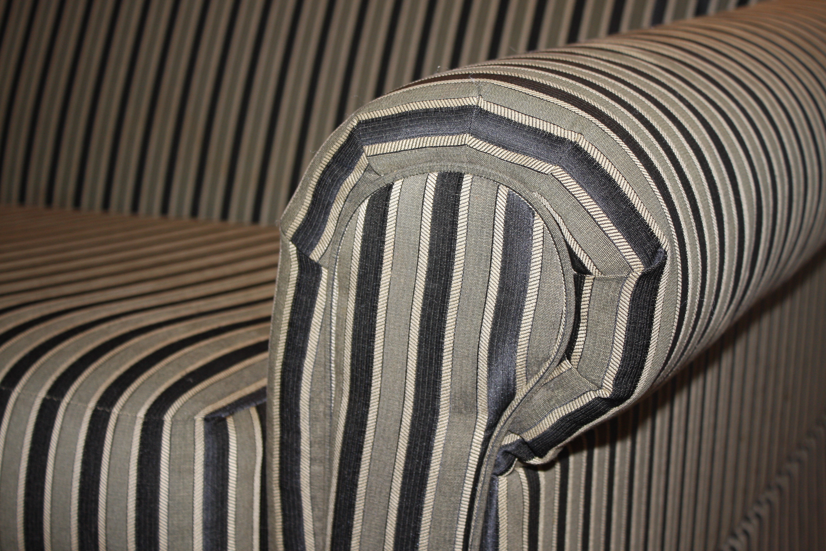 Striped Sleeper Sofa