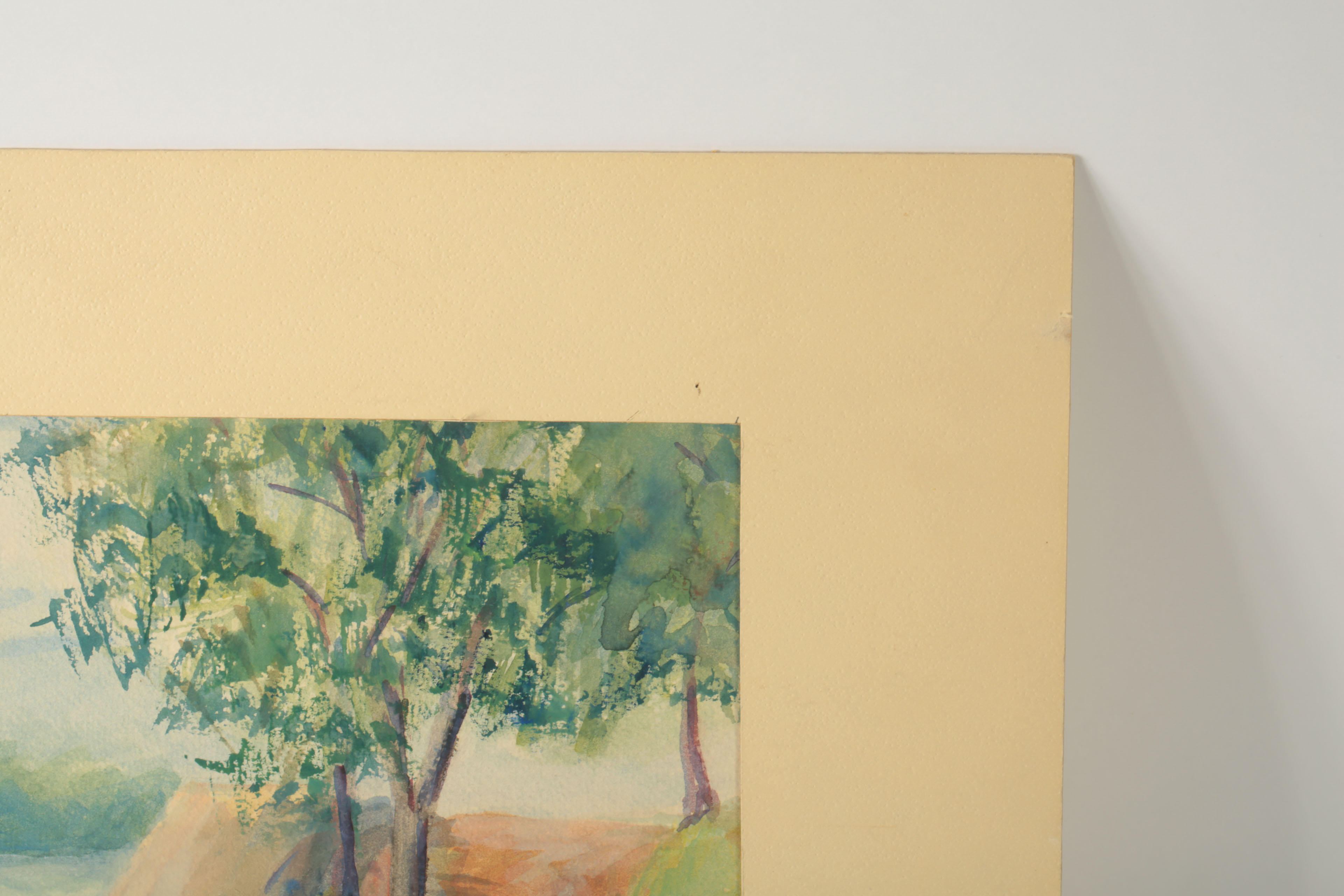 Ed J Hummer Watercolor Painting