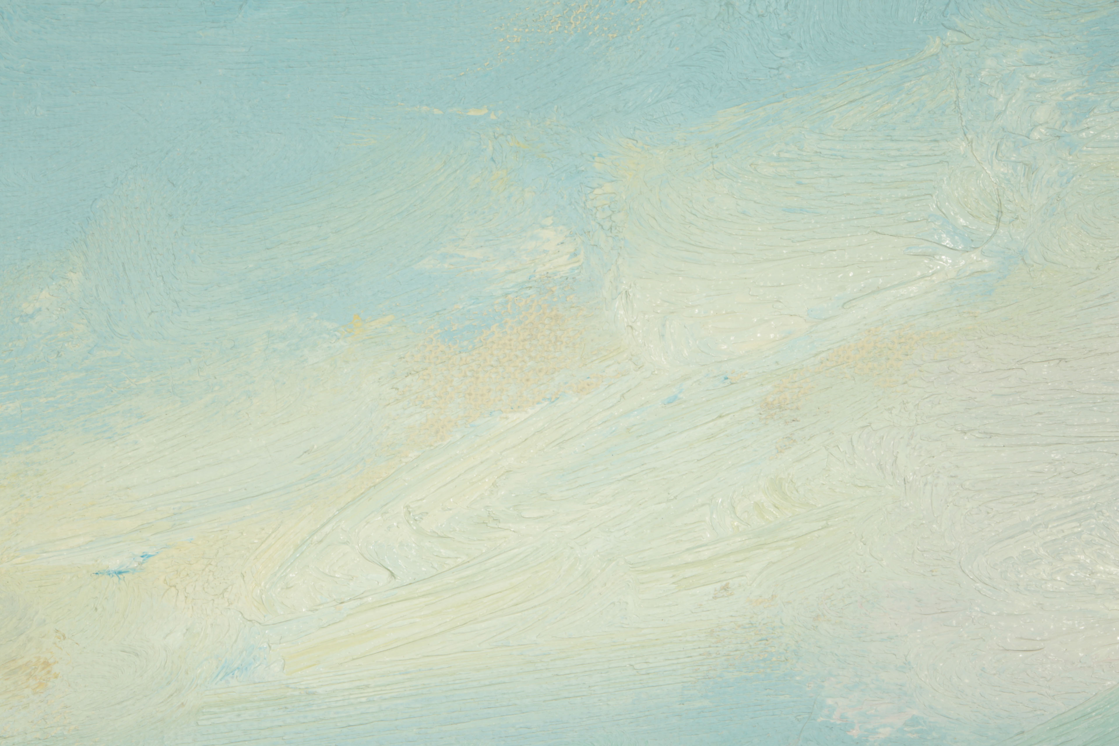 Original Ed J. Hummer Oil Painting "Approach to Fall"