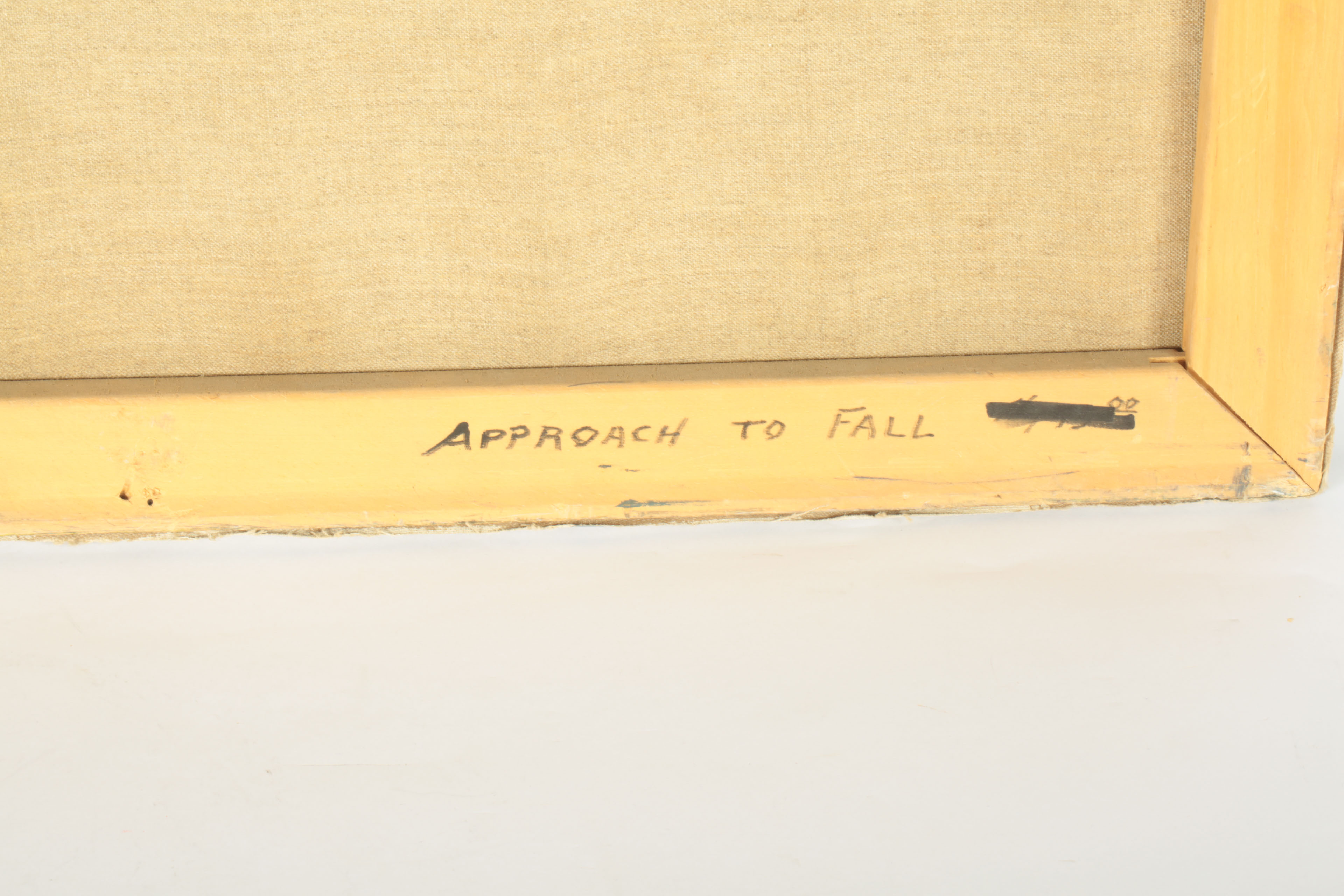 Original Ed J. Hummer Oil Painting "Approach to Fall"