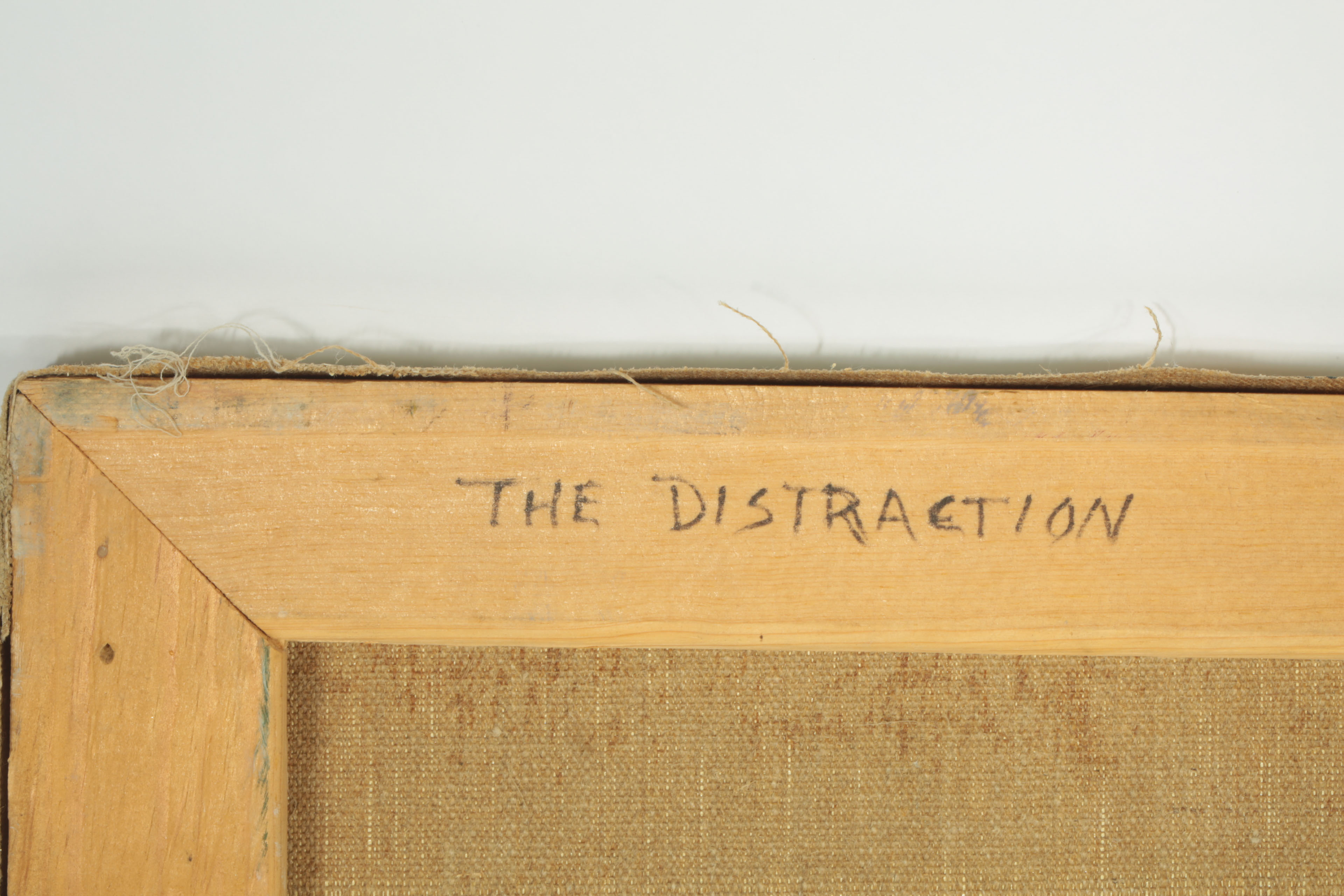 Ed J. Hummer Original Oil Painting on Canvas "The Distraction"