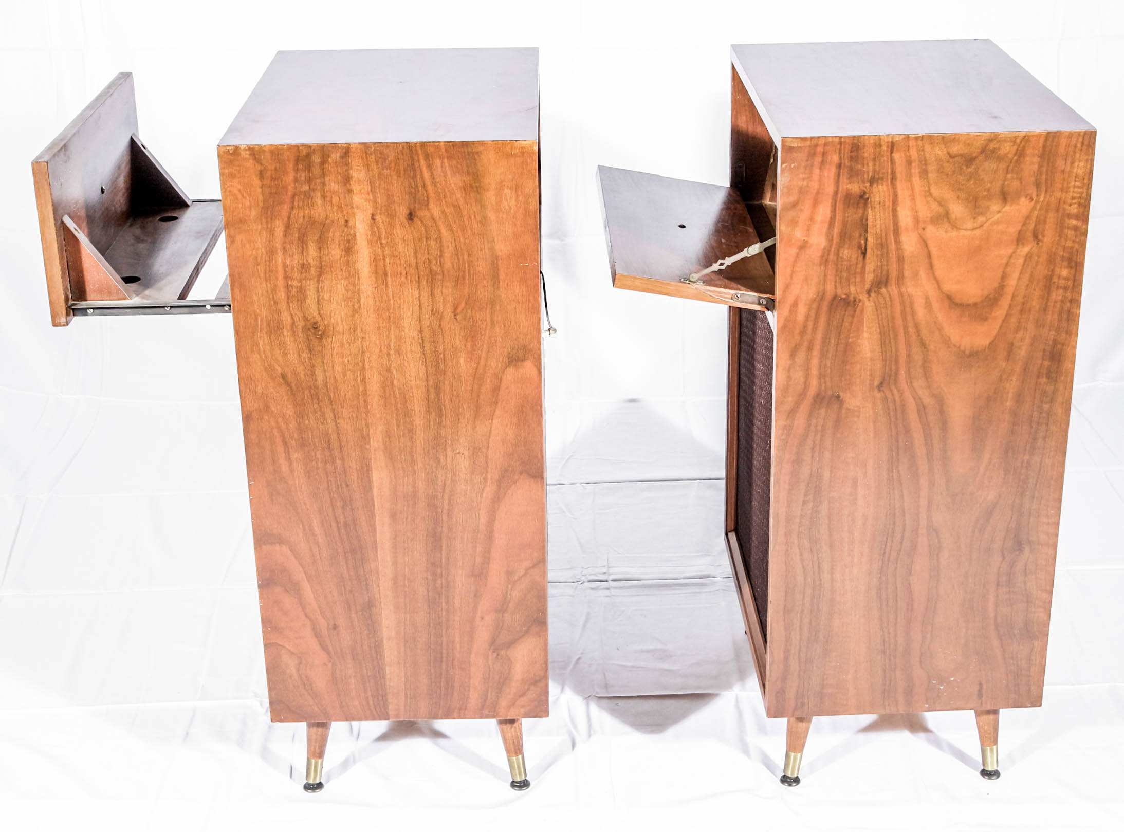 Mid-Century Speakers with Component Area