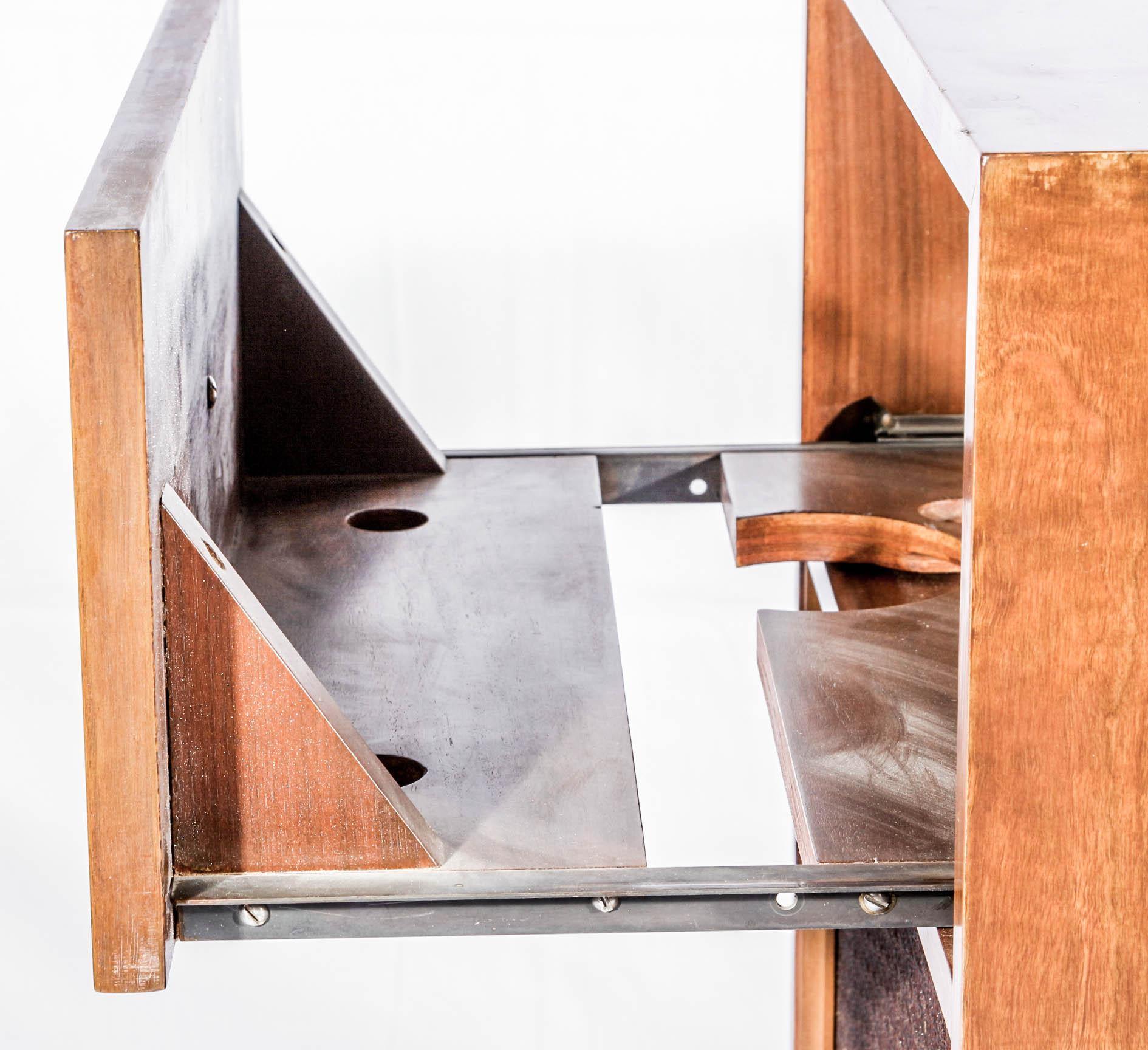 Mid-Century Speakers with Component Area