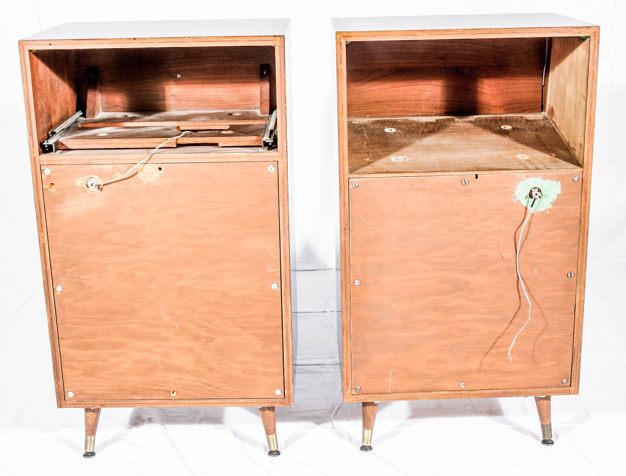 Mid-Century Speakers with Component Area