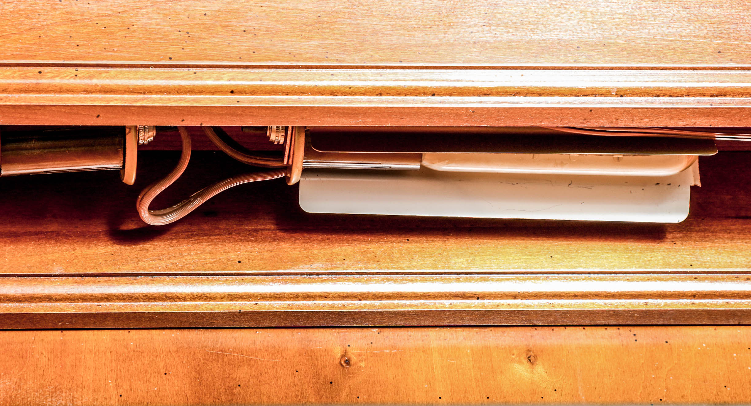 Vintage Chippendale Style Two Unit China Cabinet