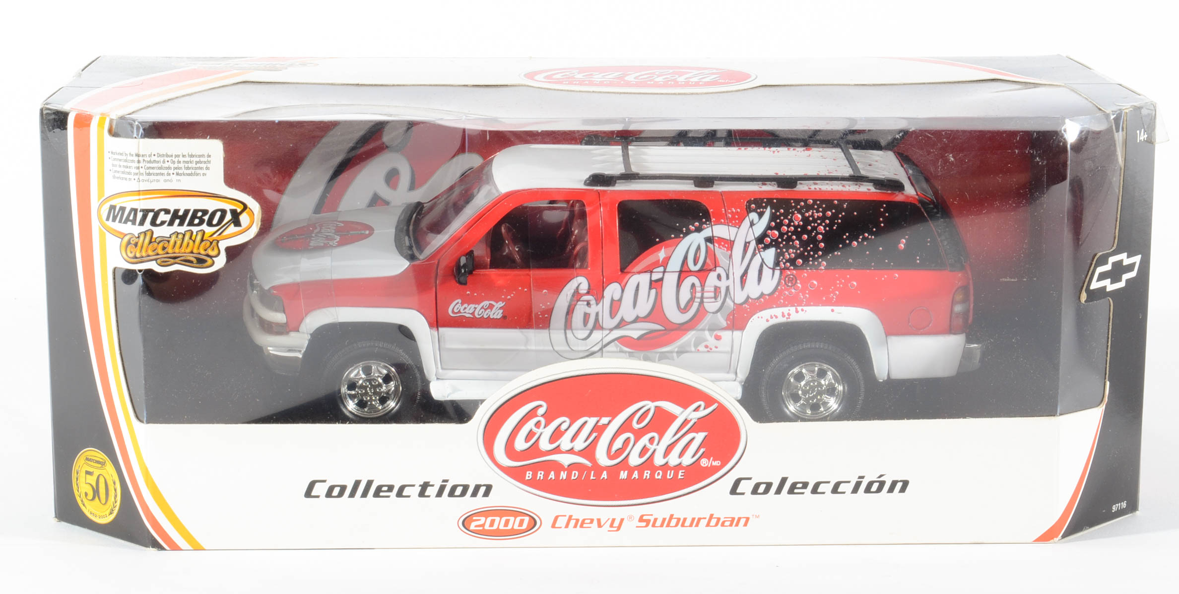 Four Coca-Cola Matchbox/Johnny Lightning Cars