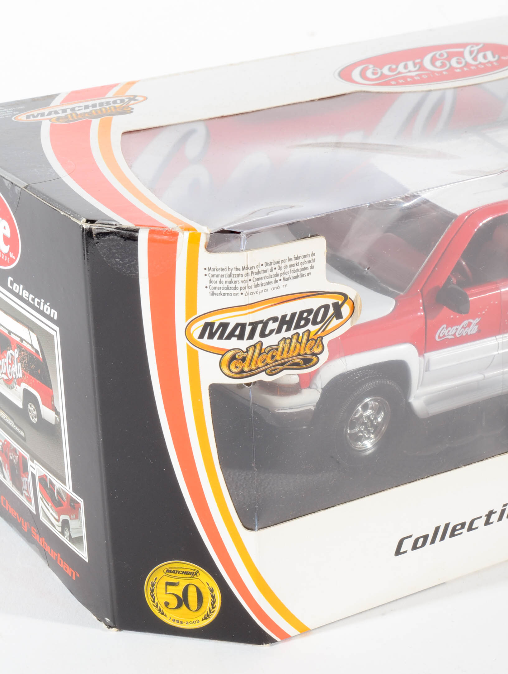 Four Coca-Cola Matchbox/Johnny Lightning Cars